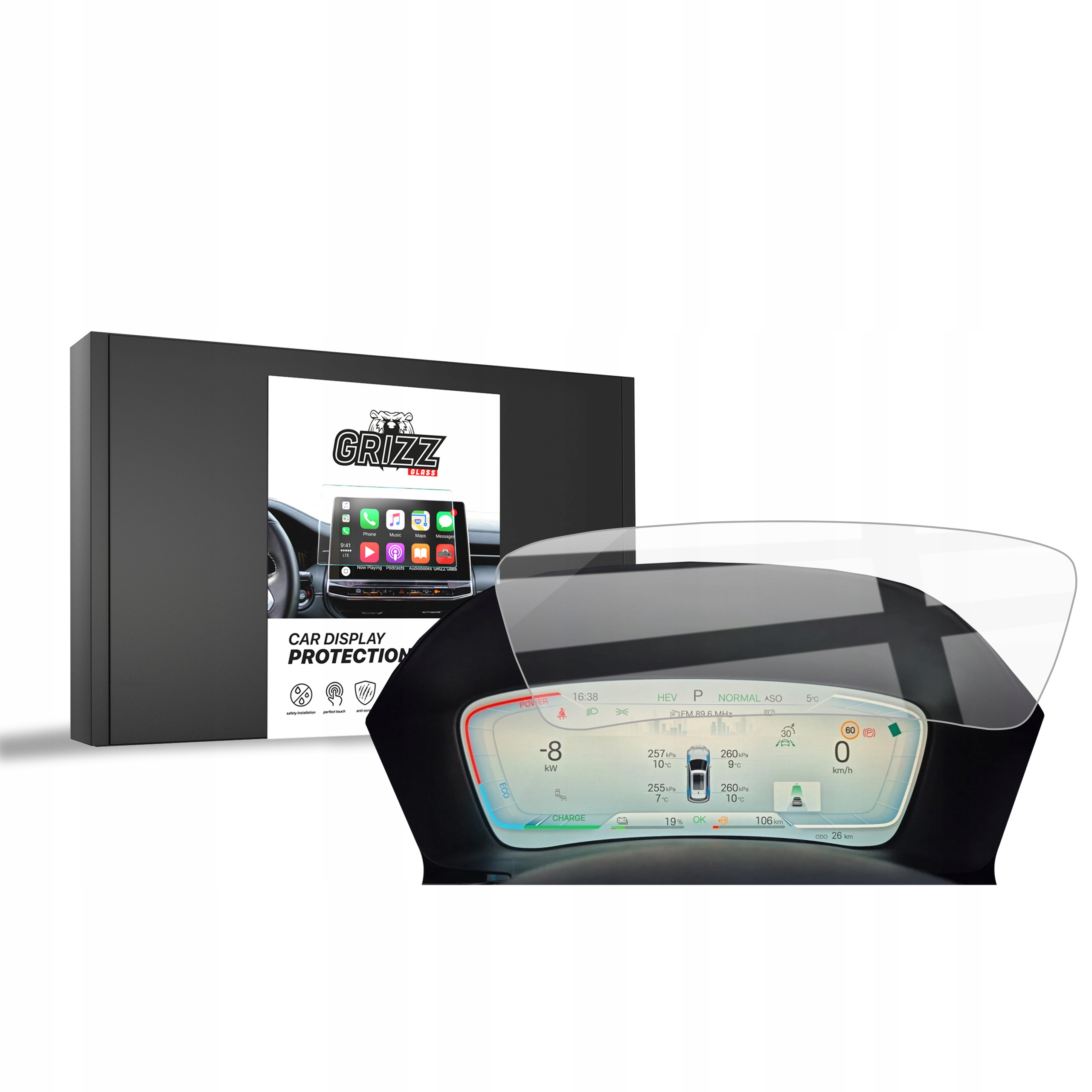 Folia ceramiczna CarDisplay Protection do BYD SEAL U DMi Virtual Cockpit (2024-2026) – Ochrona na najwyższym poziomie
