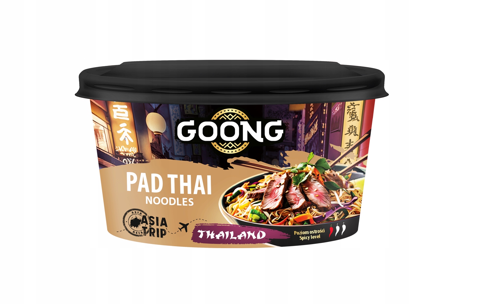 Goong Noodles z sosem Pad Thai – Szybkie danie instant z Azji