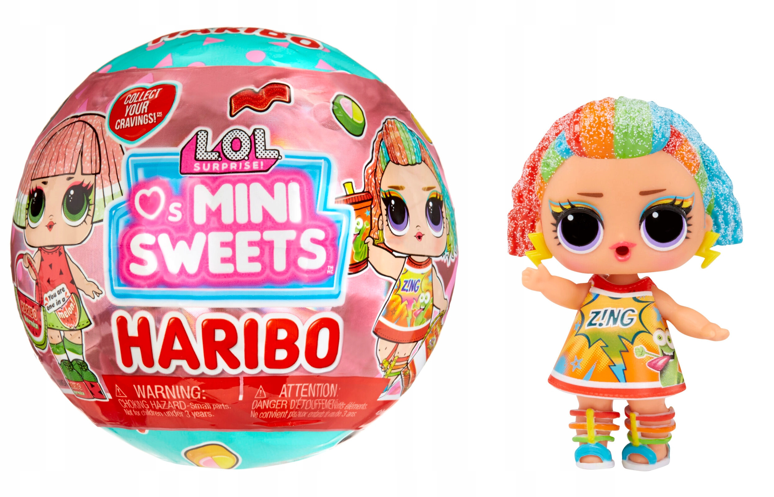 MGA Lalka L.O.L. Loves Mini Sweets X HARIBO – Słodka zabawa dla dzieci
