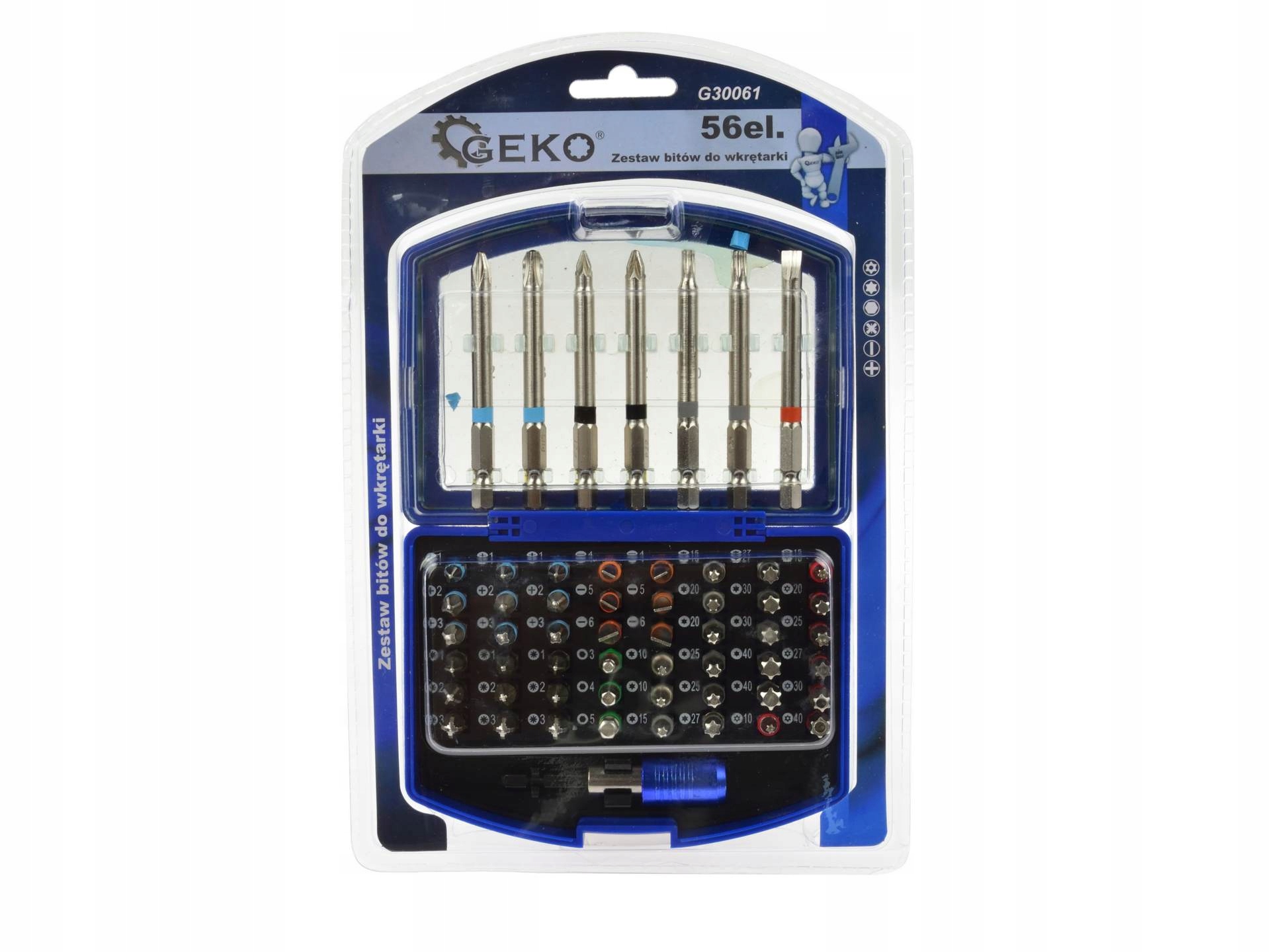 Różnorodność końcówek: Philips, Pozidriv, Torx i inne