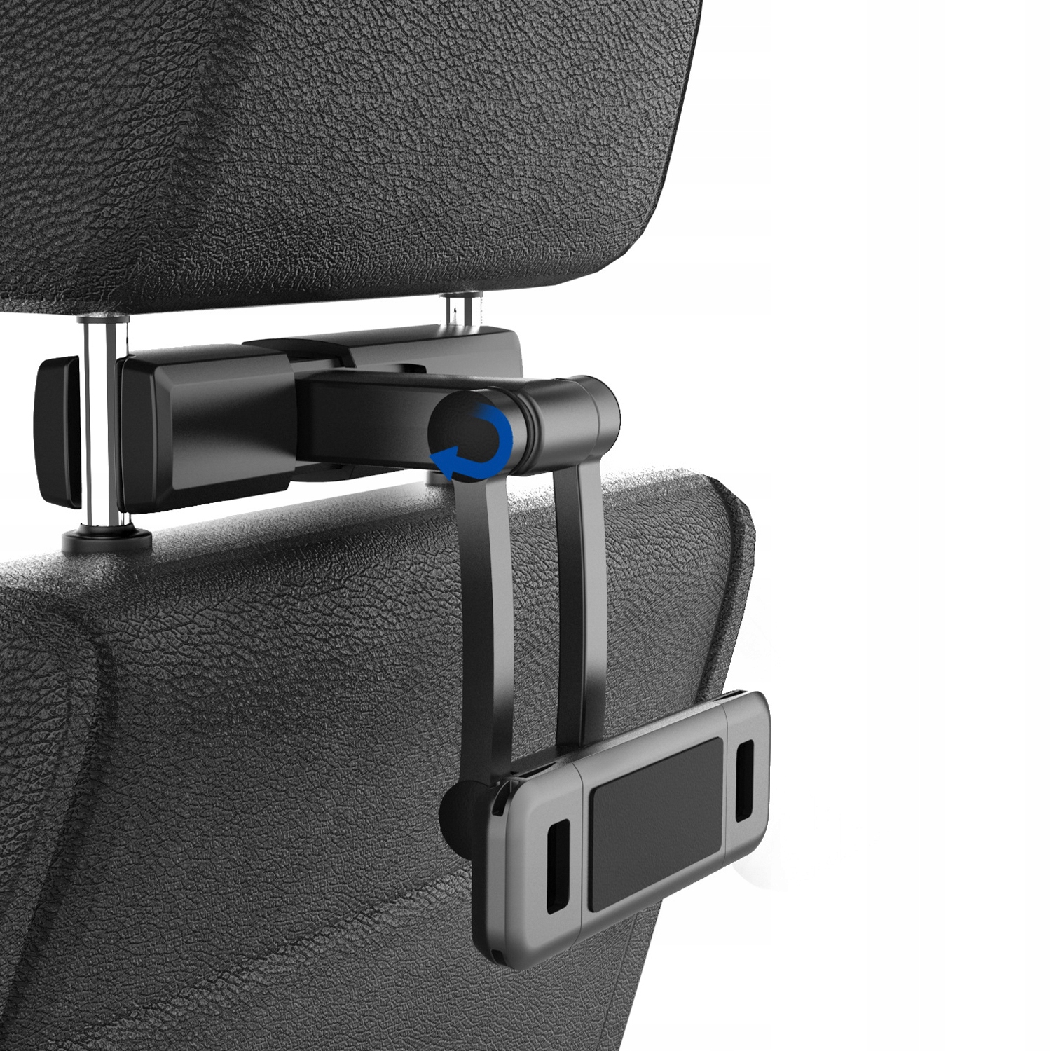 Solidne mocowanie na zagłówku samochodu