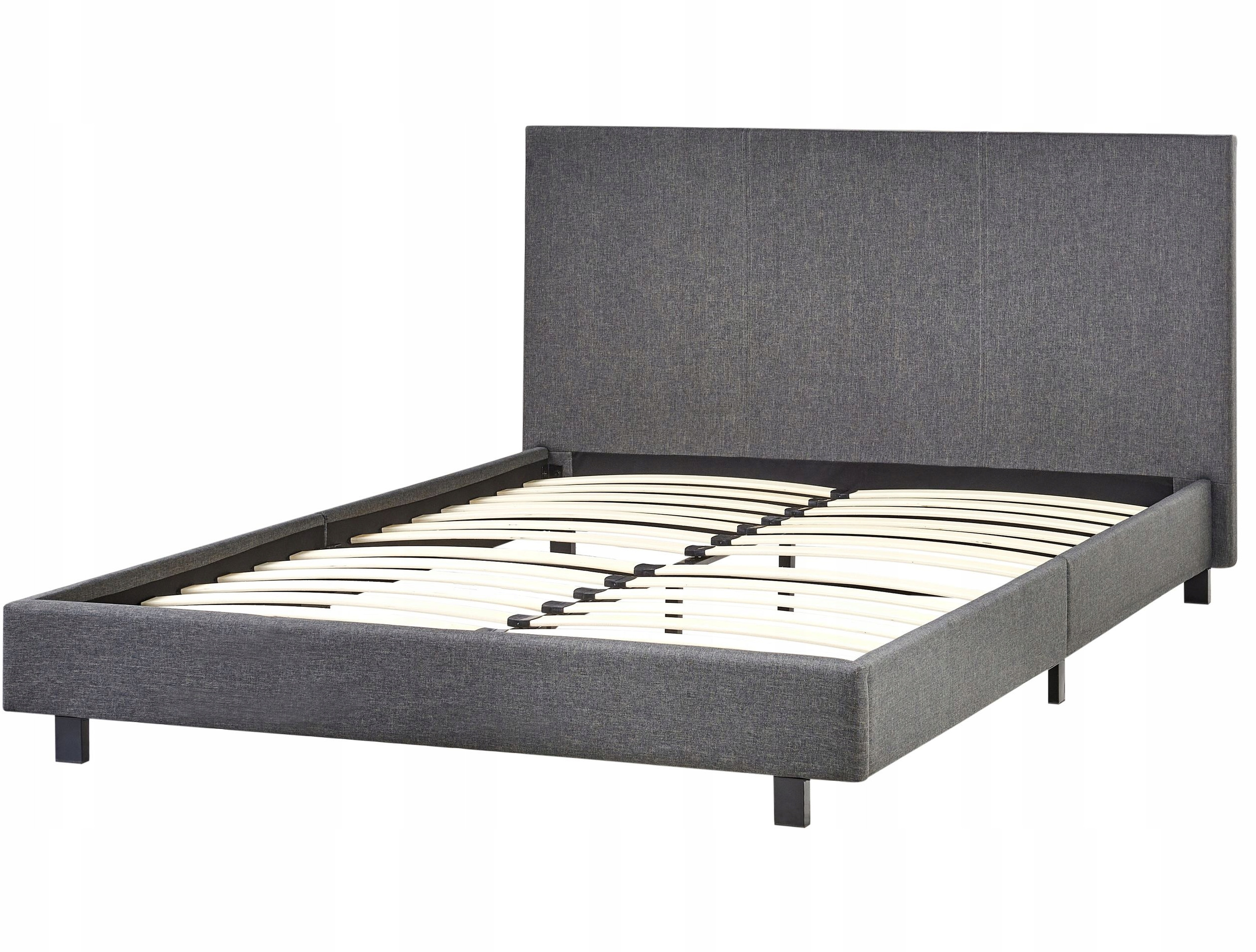 Tapicerowane wykończenie w szarym kolorze