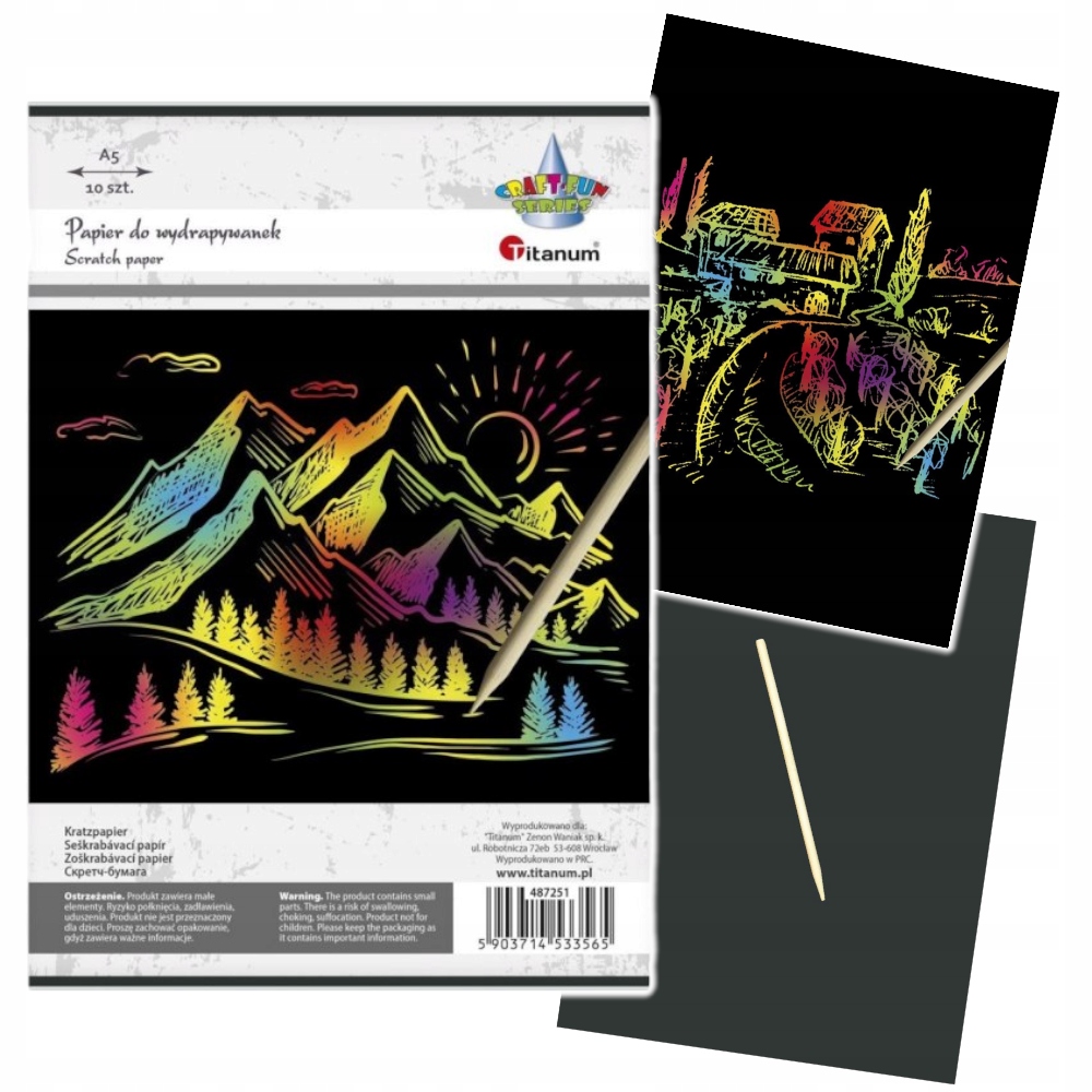 Czarny papier z tęczowym tłem – Doskonała baza do artystycznych projektów