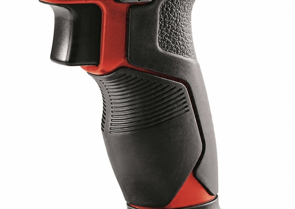 Ergonomiczna rączka z antypoślizgowym tworzywem dla komfortu użytkowania