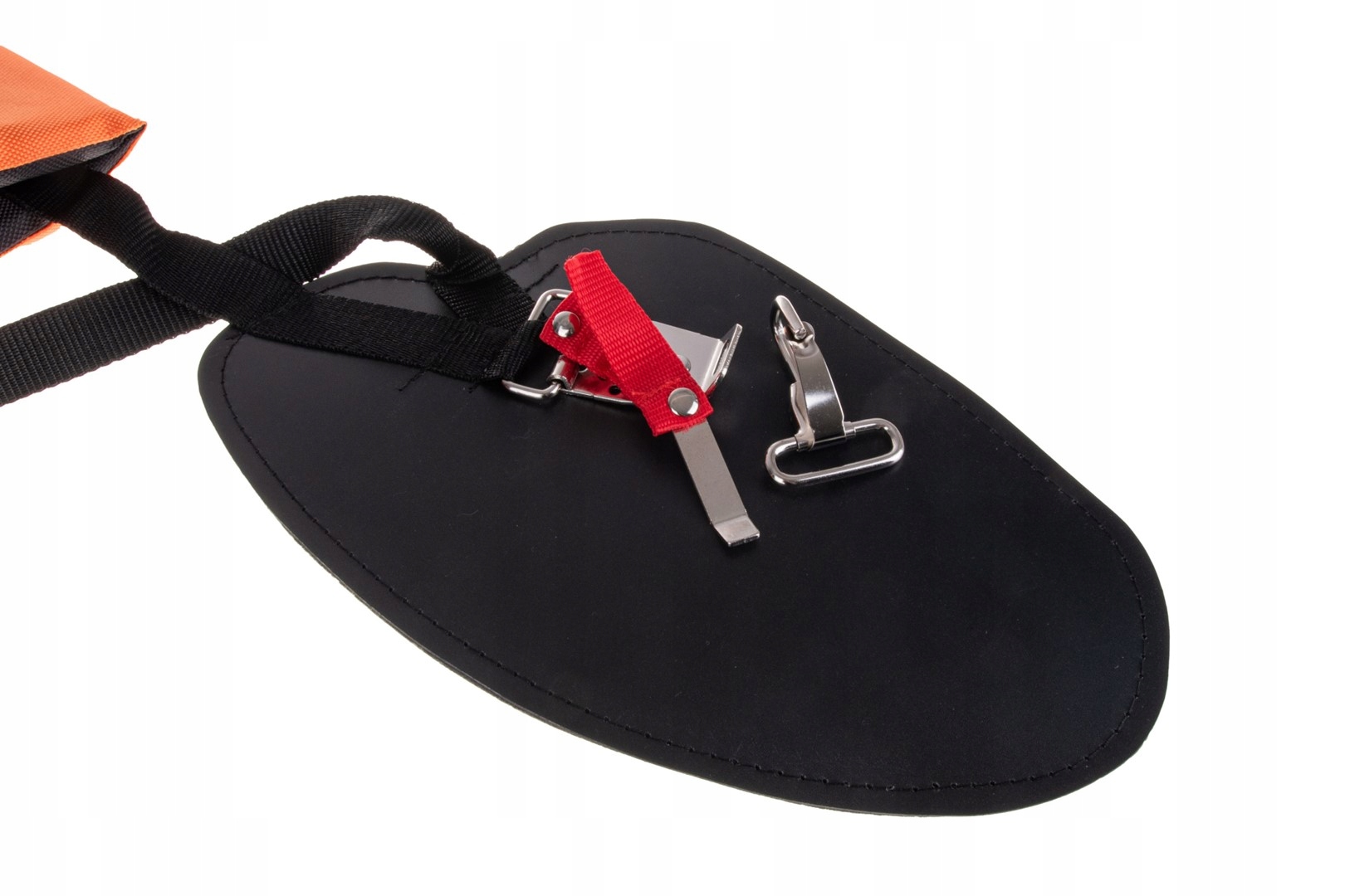 Szerokie pasy zapewniające wsparcie i komfort