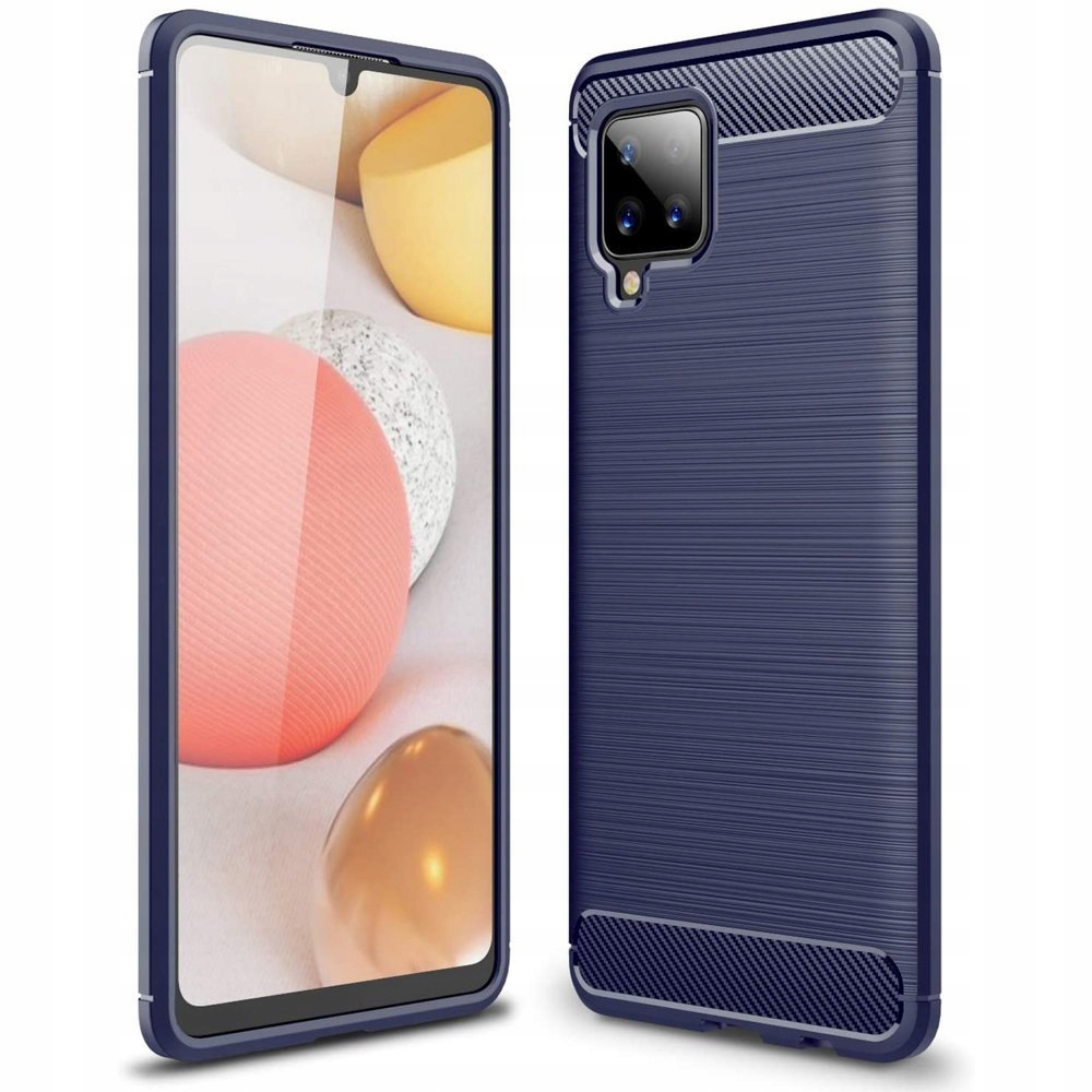 Carbon Case elastyczne etui pokrowiec Samsung Galaxy A42 5G – Ochrona i styl w jednym