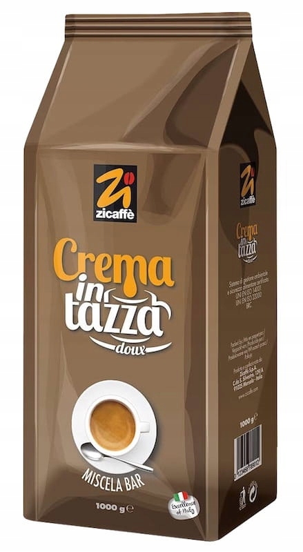 Kawa ziarnista Crema in Tazza 1kg – Doskonałe espresso w każdej filiżance