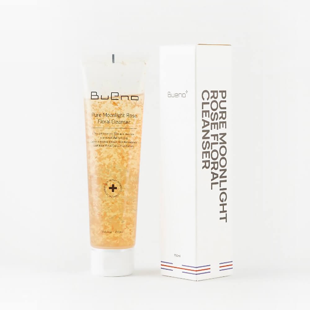 Bueno Pure Moonlight Rose – Żel do mycia twarzy z płatkami róży