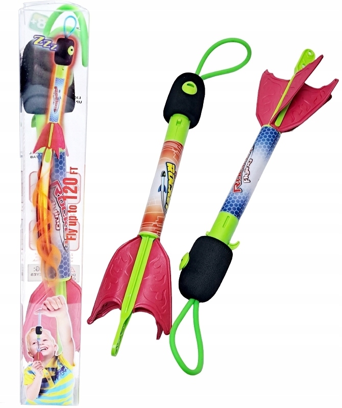 Latająca rakieta ze światłem – Radość i aktywność na świeżym powietrzu