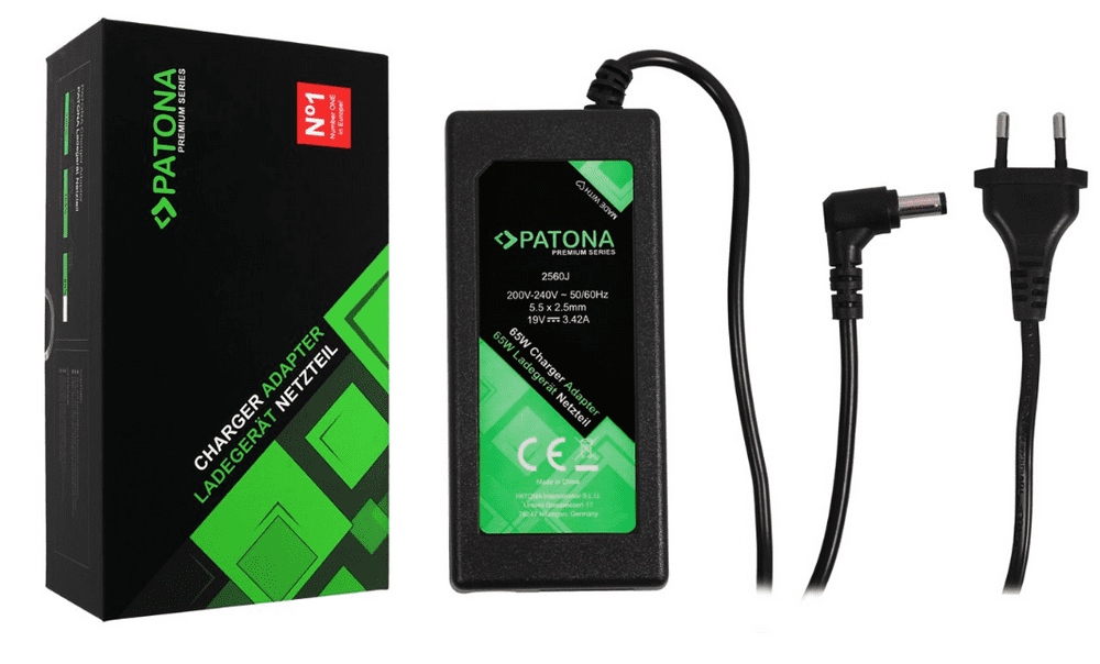 PATONA 2560 – Wydajna ładowarka do laptopów