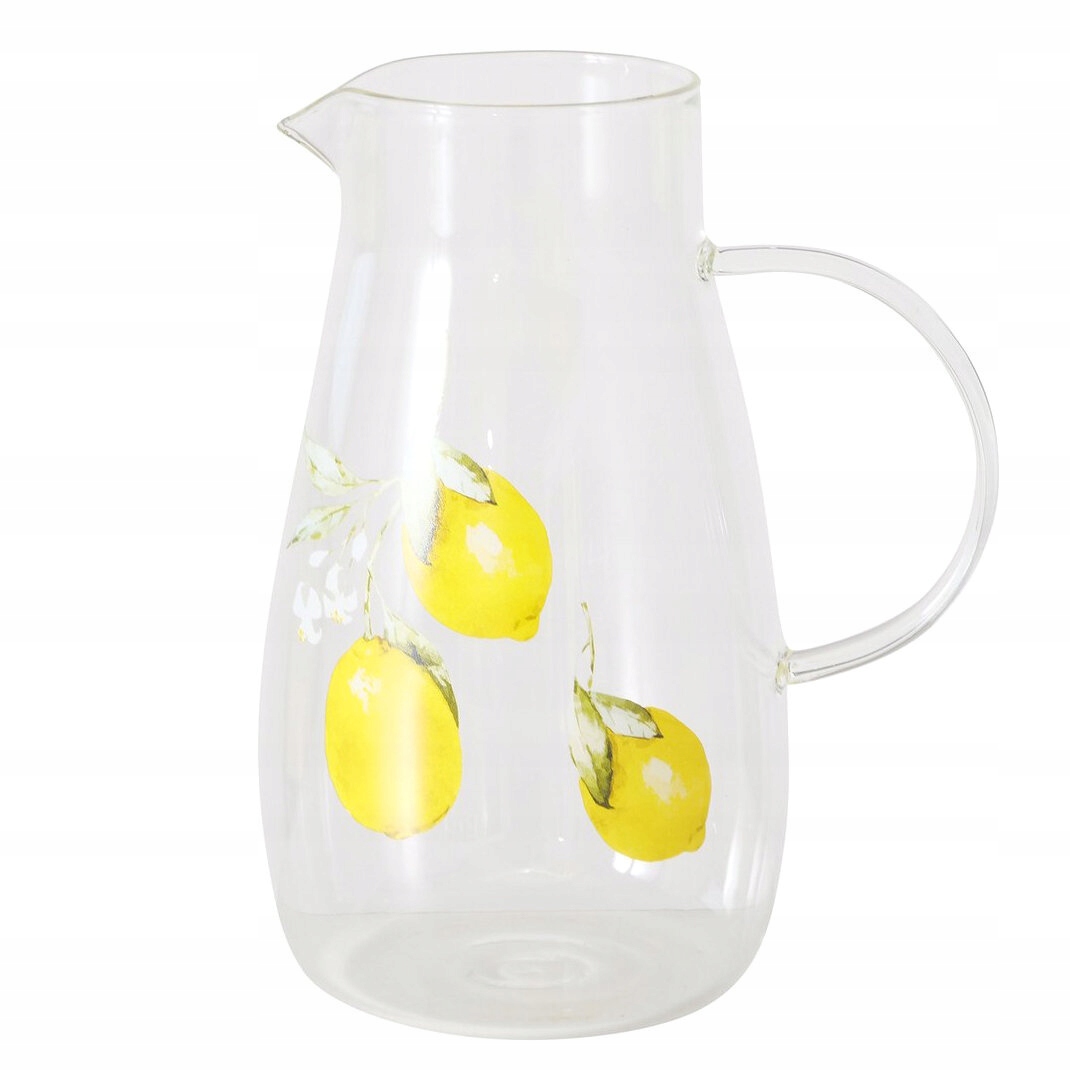 Szklany dzbanek na lemoniadę CAPRI – Elegancja i funkcjonalność w Twoim domu