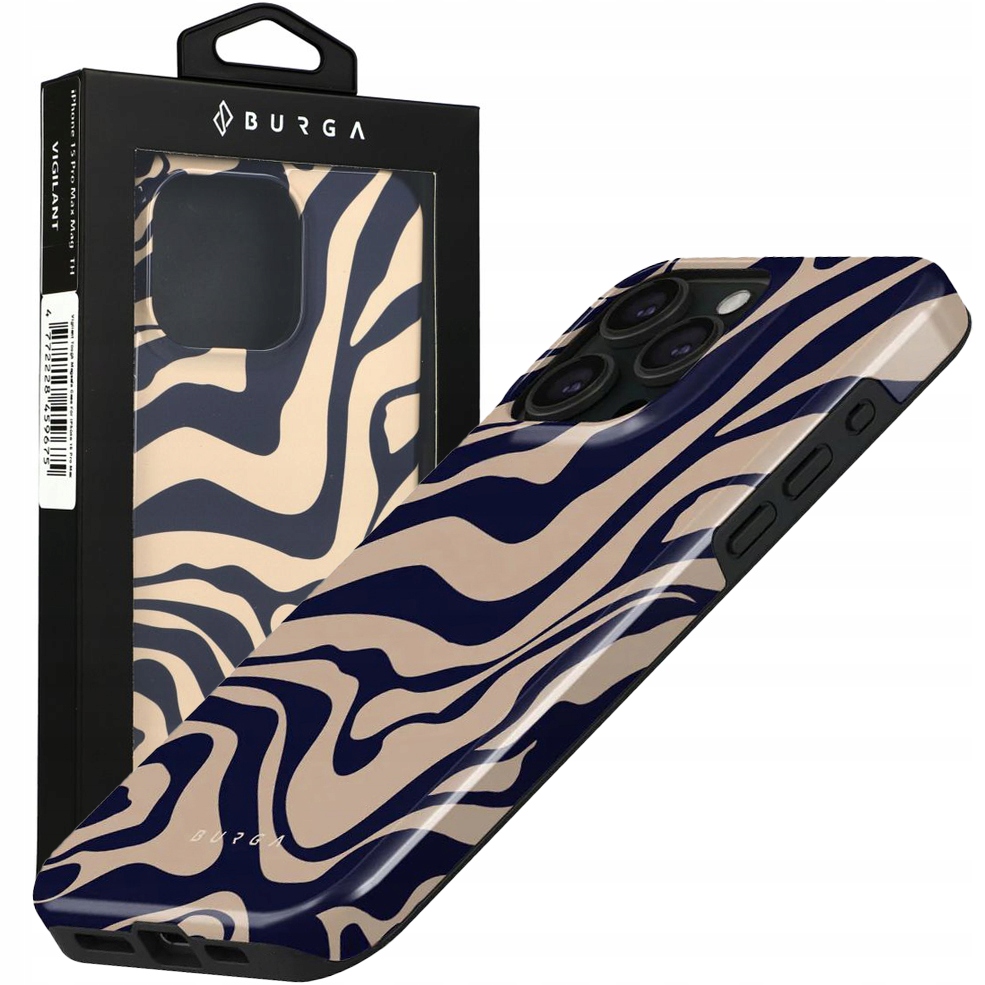 BURGA Hülle Tough MagSafe do iPhone 15 Pro Max – Elegancja i ochrona w jednym