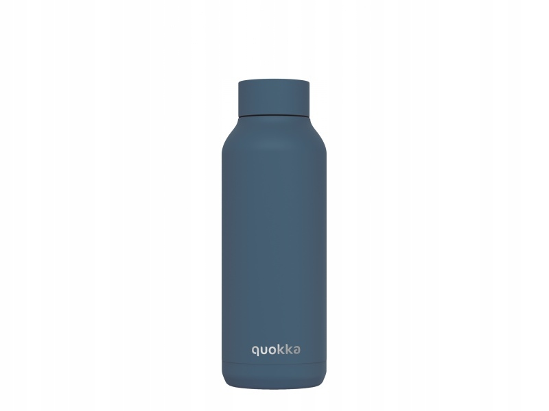 Quokka Solid - Butelka termiczna ze stali nierdzewnej 510 ml (Stone Blue)