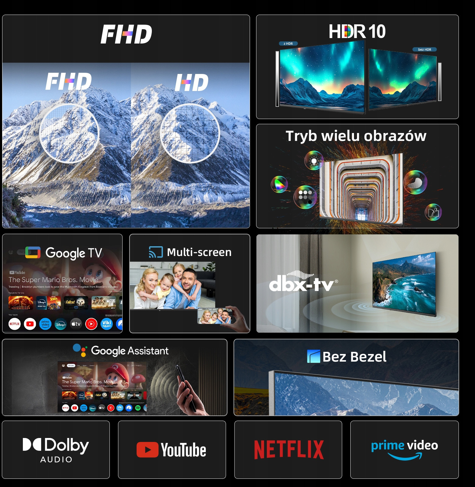 Nowoczesny design bezramkowy – elegancja w każdym wnętrzu