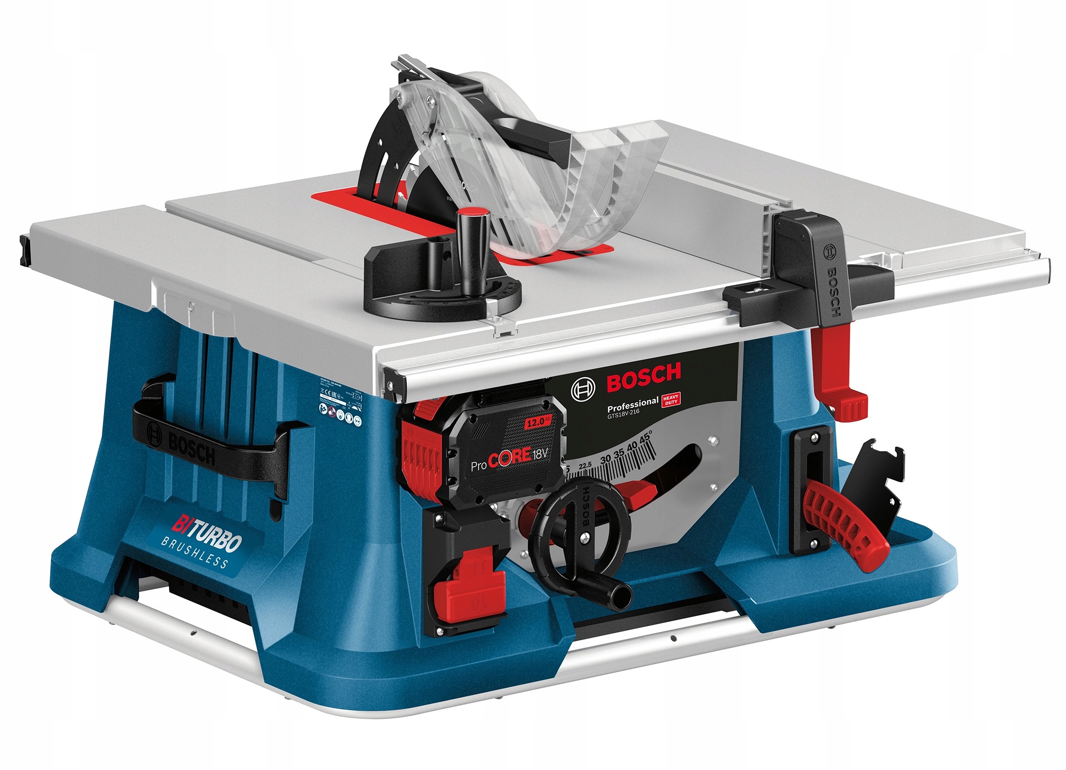 Bosch Powertools Piła Stołowa BITURBO GTS 18V-216 Professional – Wydajność i mobilność w jednym