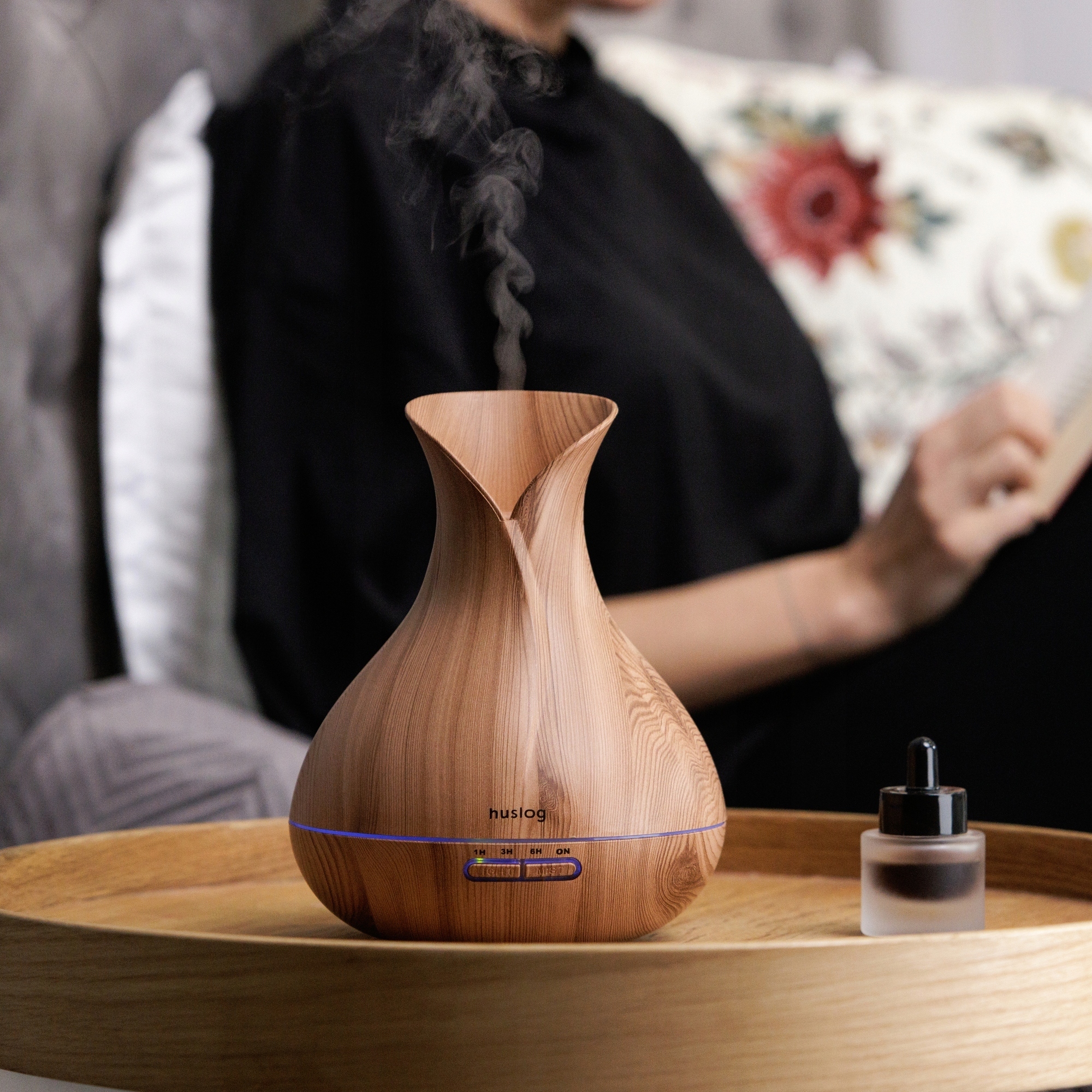 Aromaterapia i nawilżanie powietrza w jednym urządzeniu