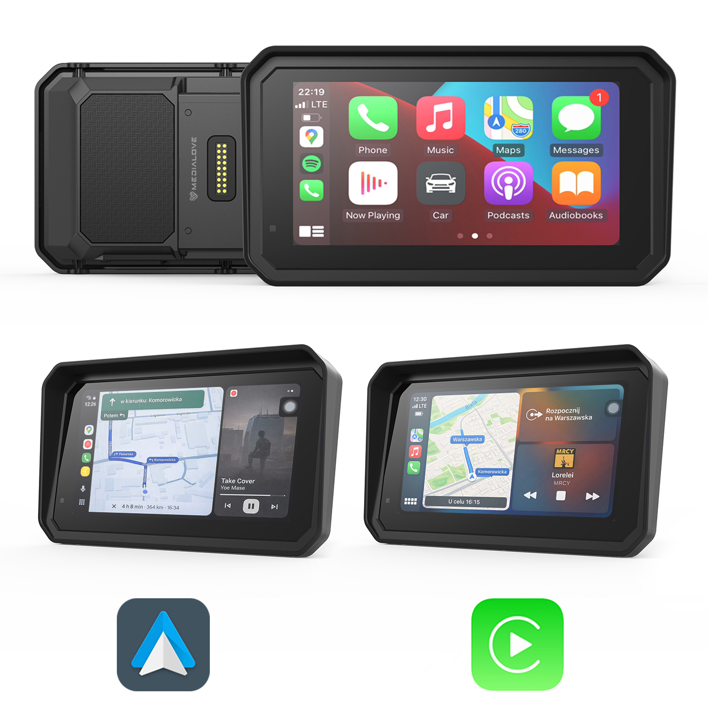 Wysoka jakość wyświetlacza – 6,25” IPS z jasnością 800 nitów