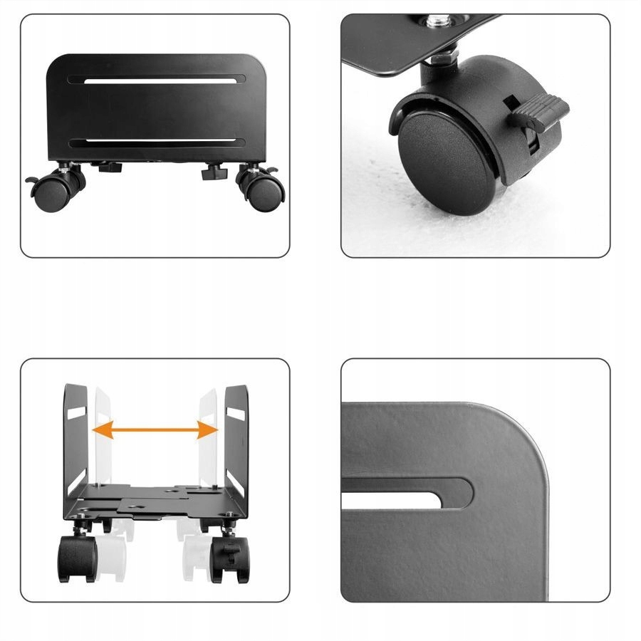 Wygodne kółka blokujące – Łatwe przemieszczanie
