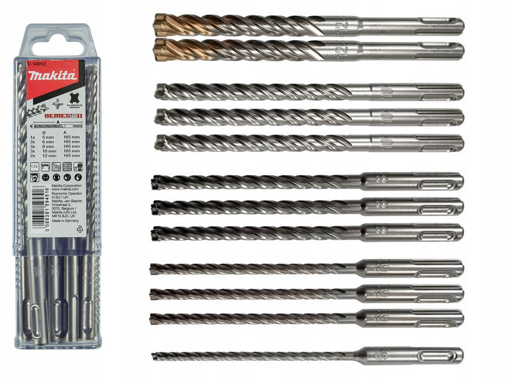 Zawartość zestawu i różnorodność rozmiarów