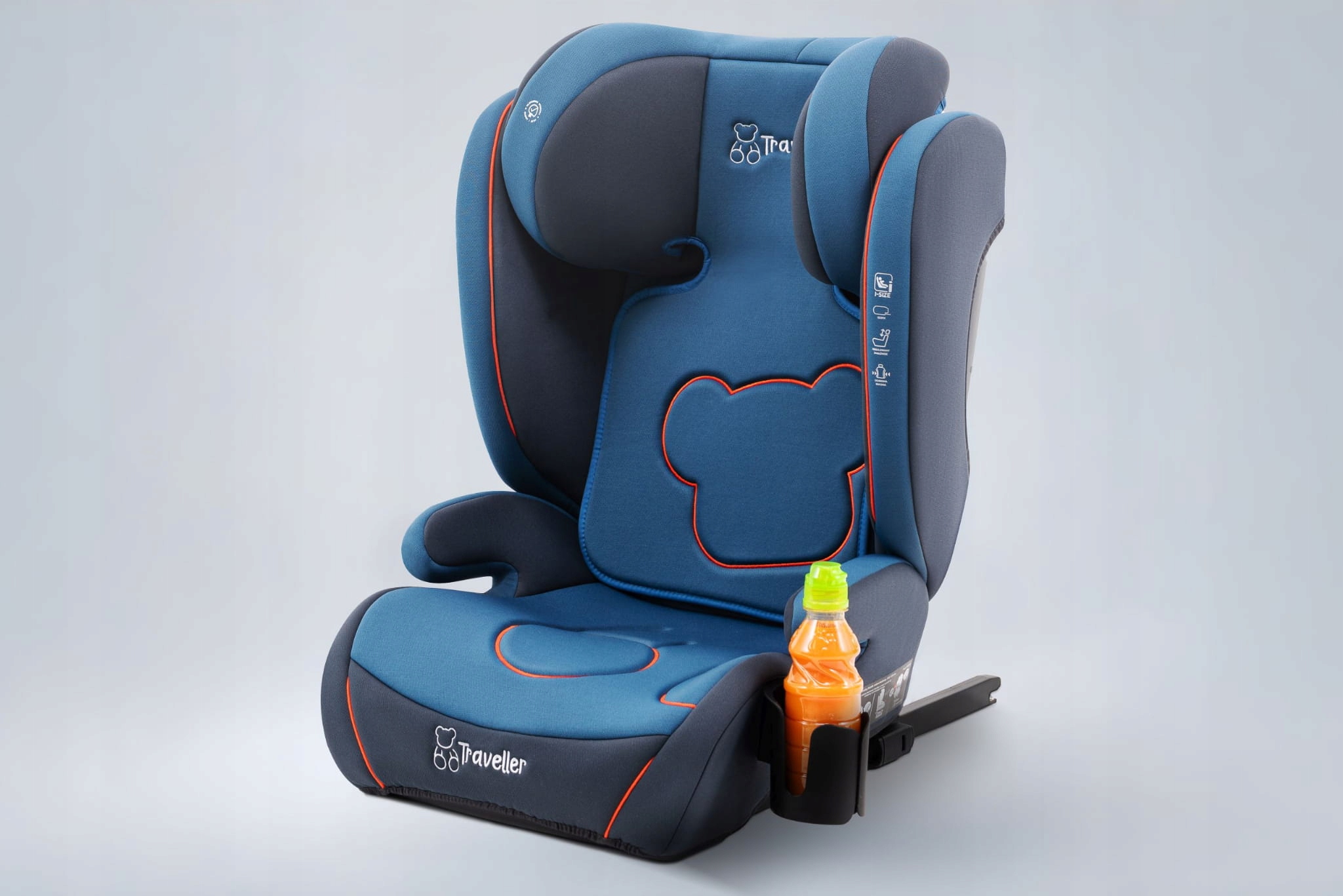 Dodatkowe akcesoria – organizer i uchwyt na butelkę