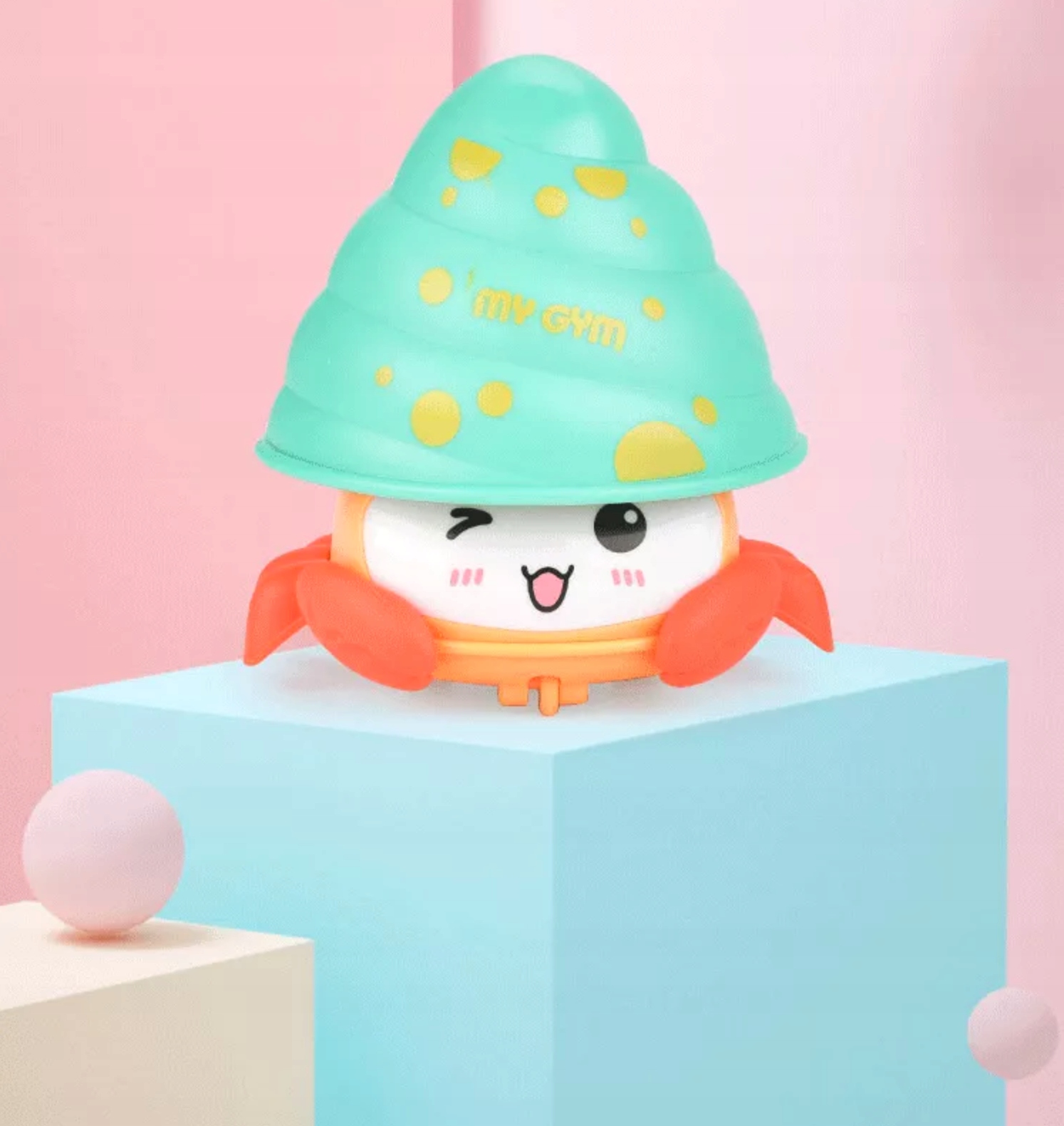 Funkcja 'Push & Go' – Zabawka do nauki raczkowania