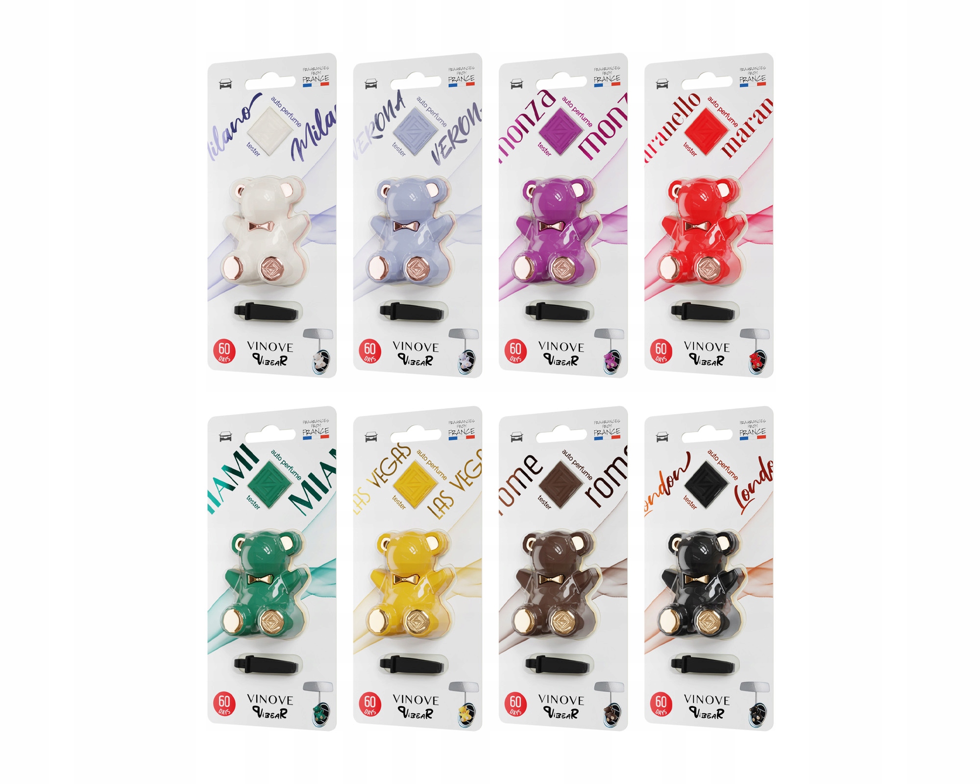 Długotrwałe uwalnianie zapachu do 90 dni