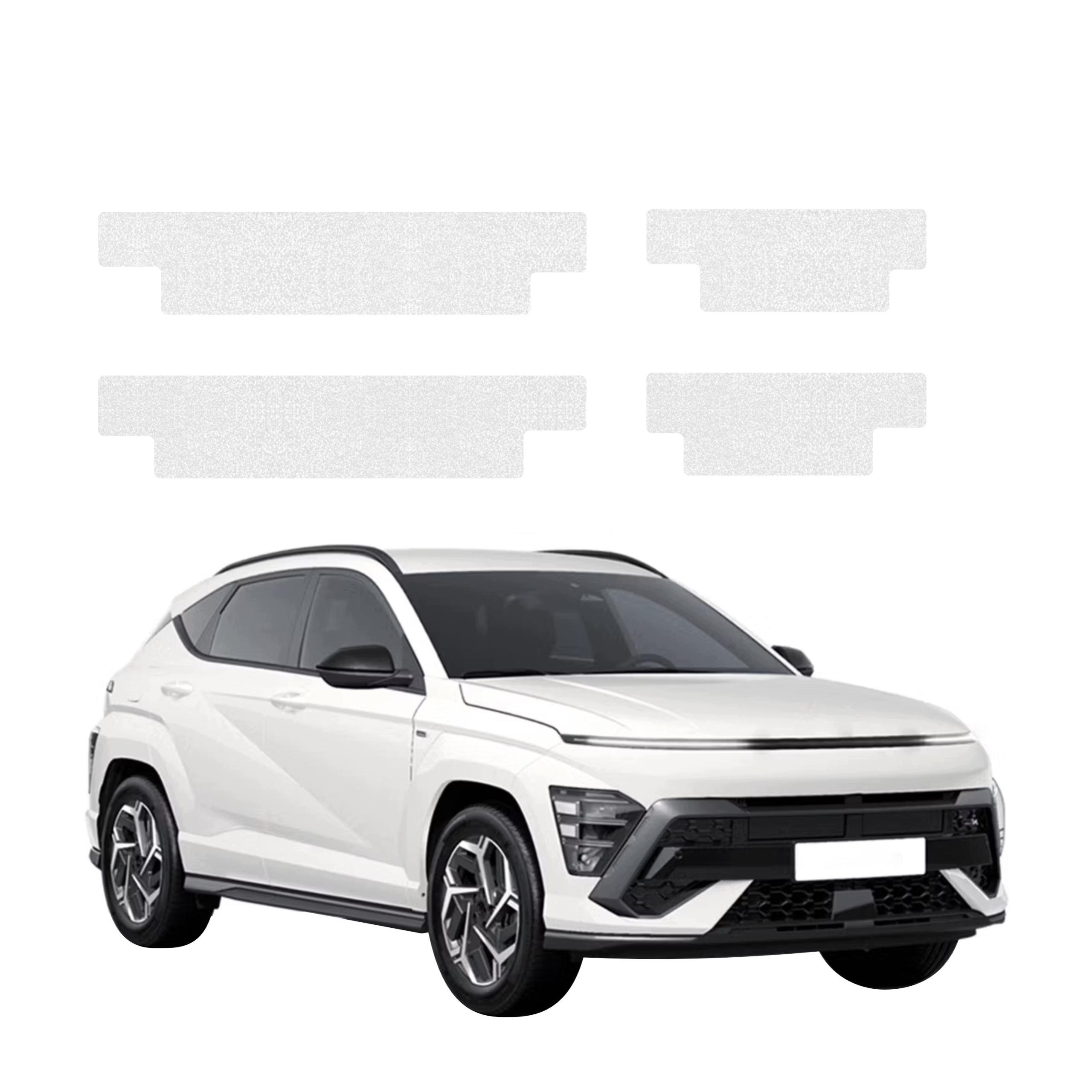 Bezbarwna powłoka techniczna HeavyDuty Clear na progi do Hyundai Kona N-Line (2023-2026) – Ochrona na najwyższym poziomie