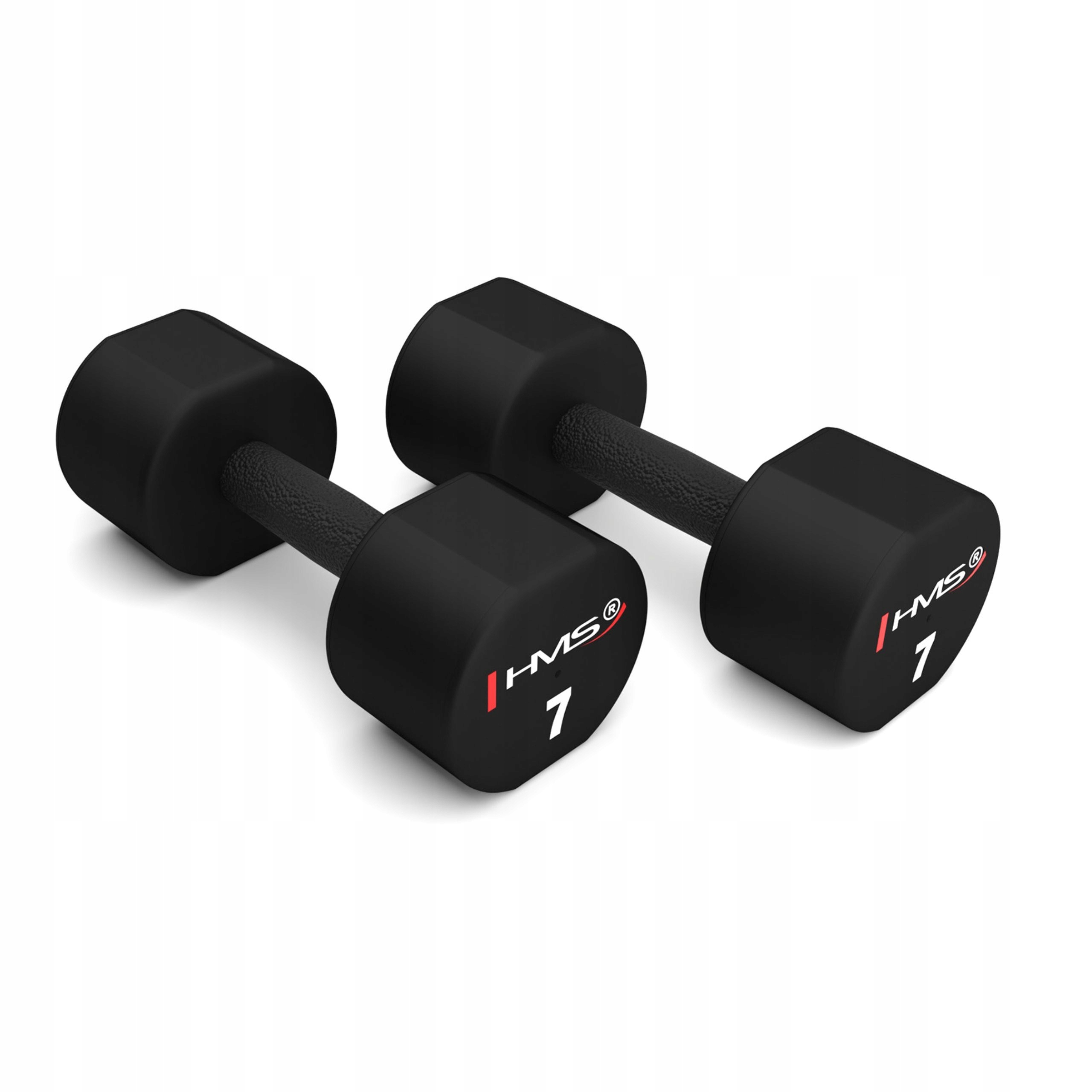 Hantle HPT07 poliuretanowe 2 x 7 kg – Idealny wybór do treningu siłowego
