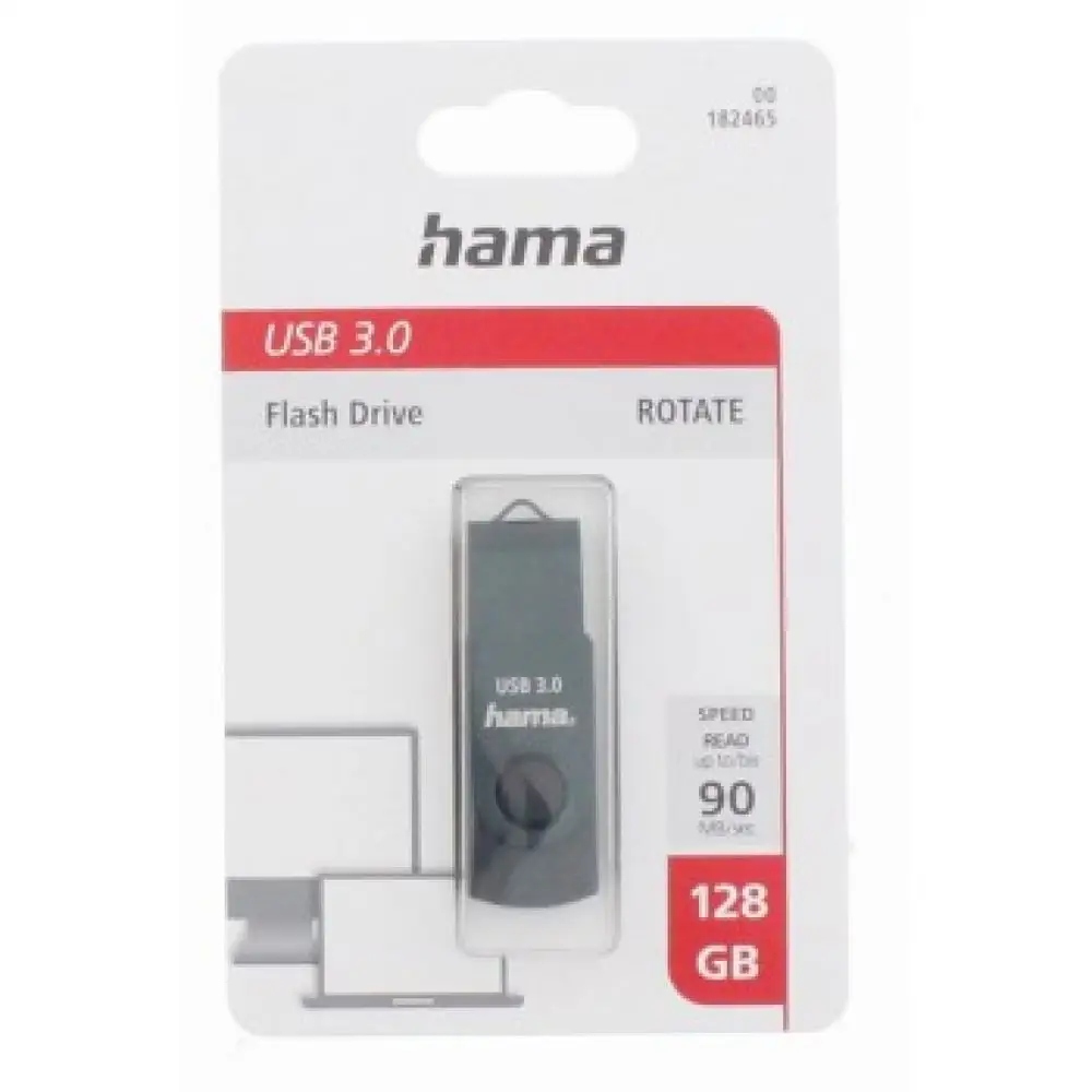 Pendrive Hama Rotate, 128 GB – Wydajność i mobilność w jednym