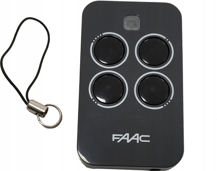 Pilot FAAC XT4 433 RC – Wygodne rozwiązanie do automatyki bramowej