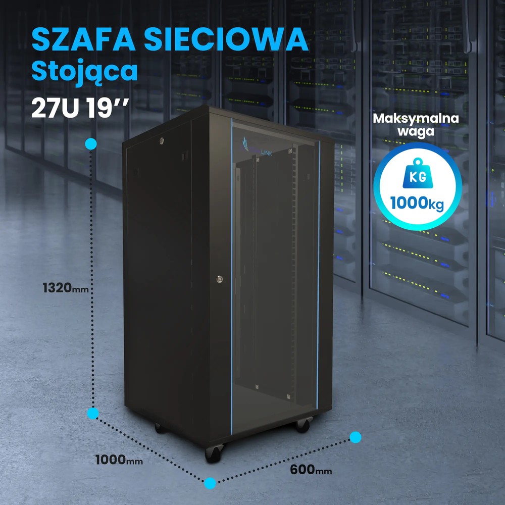 EXTRALINK Szafa Wnętrze