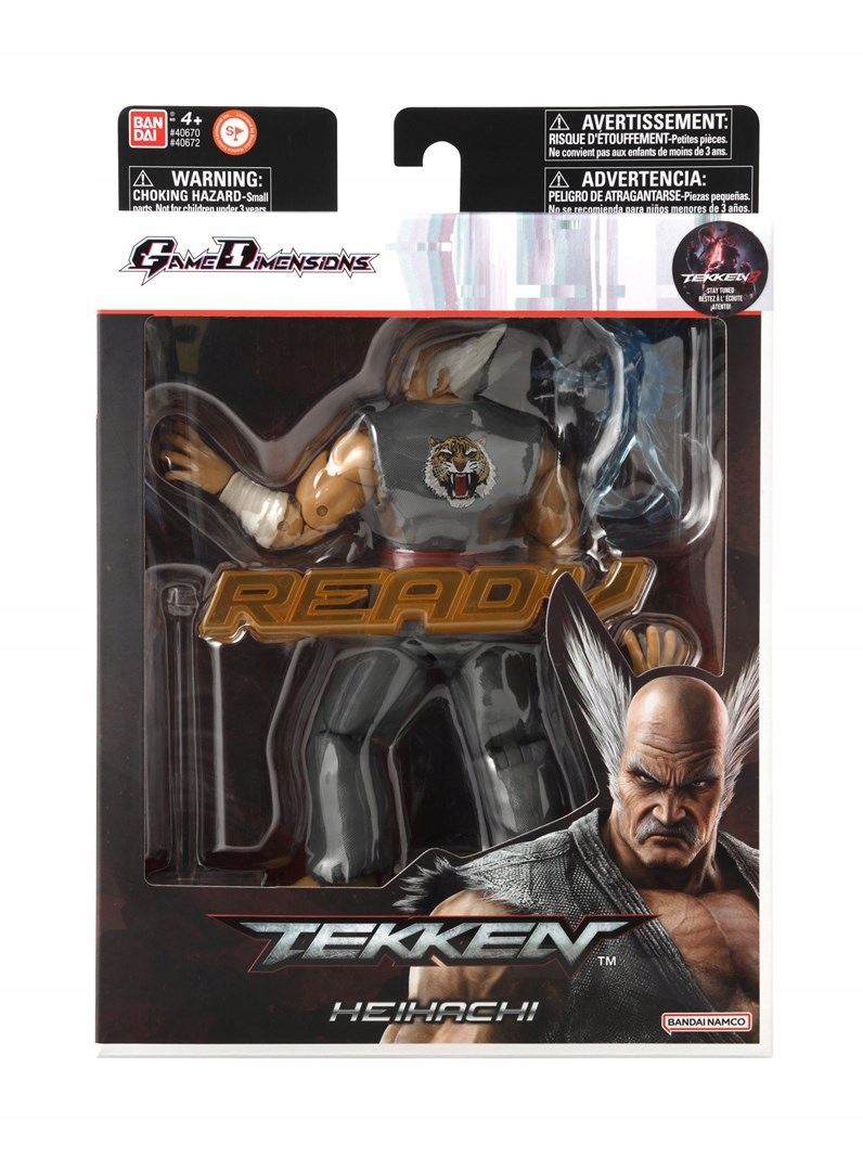 Figurka GAME DIMENSIONS TEKKEN - HEIHACHI MISHIMA – Ikona walki w Twoim domu