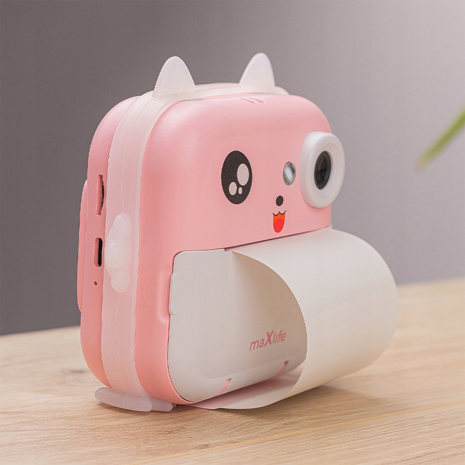 Maxlife MXPC-100 PINK – Aparat dla dzieci z funkcją drukowania