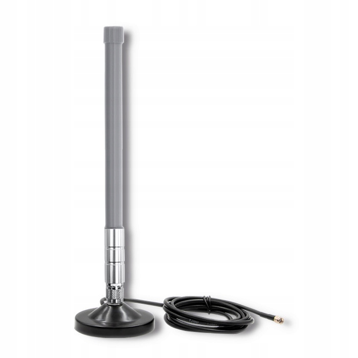 Antena z włókna szklanego LoRa 3 dBi Qoltec 30 cm zewnętrzna IP67 – Wydajność i niezawodność