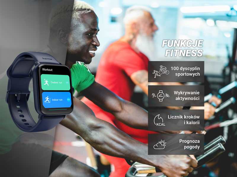 Sportowe tryby zegarka