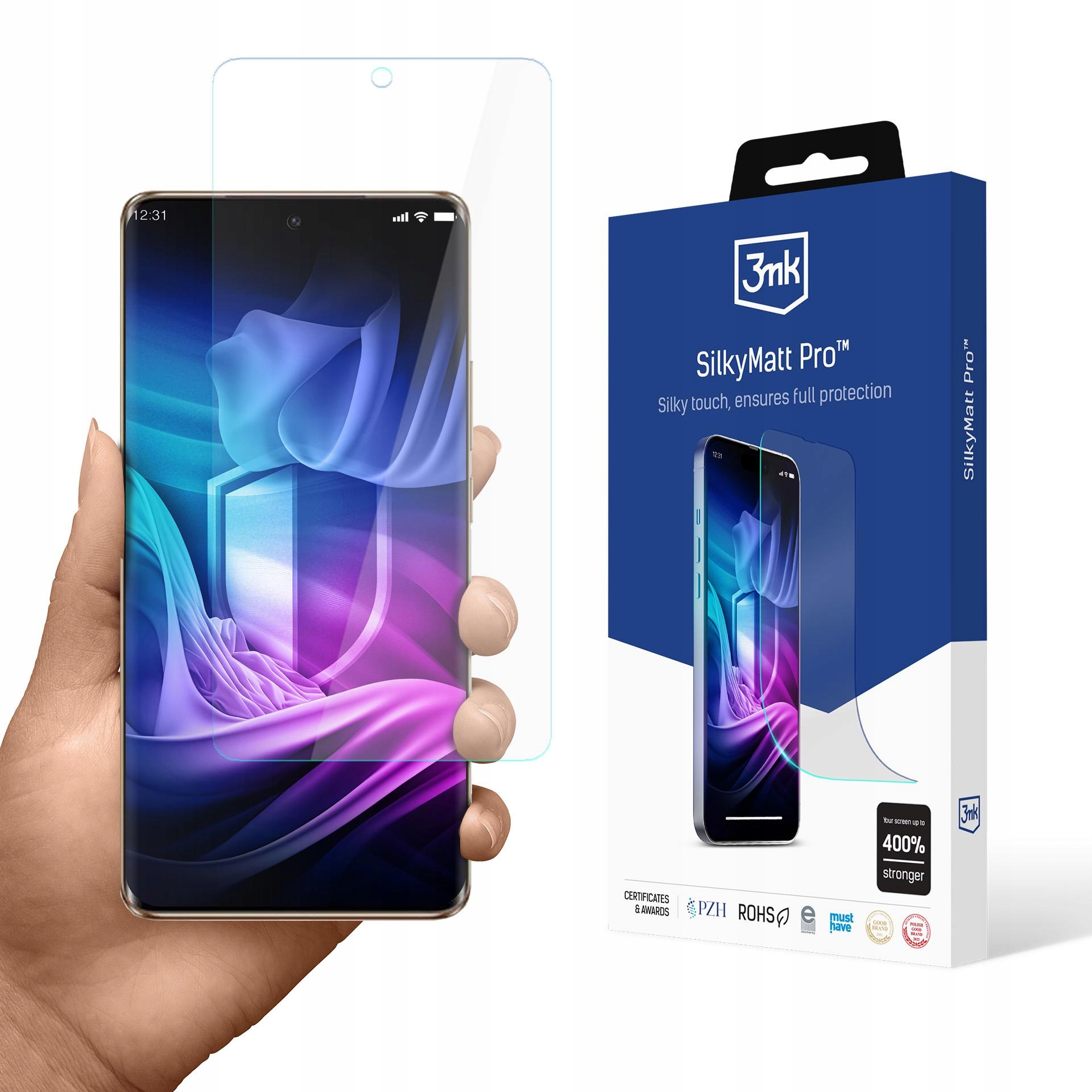 Folia matowa do Oppo Reno 10 Pro+ - 3mk Silky Matt Pro – Ochrona na najwyższym poziomie
