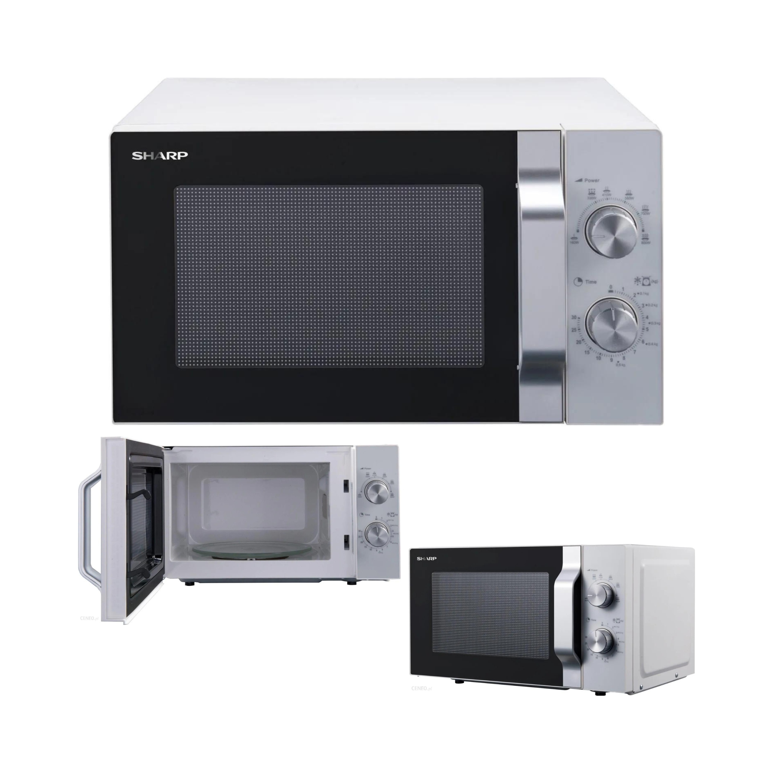 Moc mikrofalowa 800 W – Szybkie podgrzewanie potraw