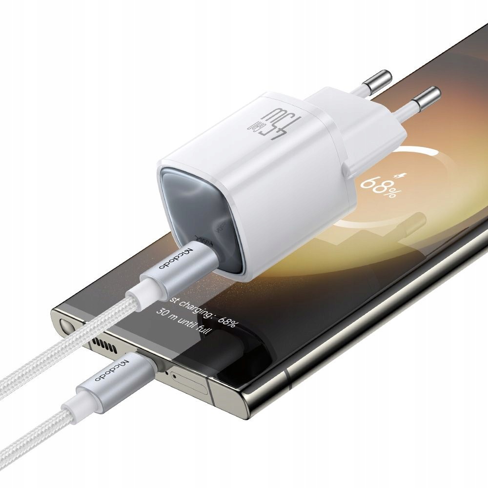 Szybkie ładowanie do 45W – Idealne dla laptopów i smartfonów