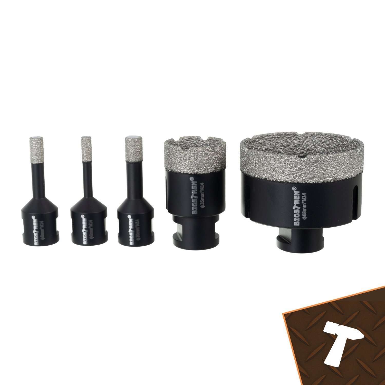 Kluczowe zalety zestawu otwornic diamentowych