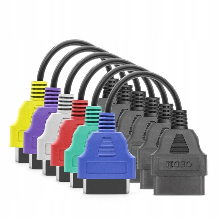 KABLE ADAPTERY ALFA FIAT MultiECUscan Alfaobd OBD2 – Wysokiej jakości zestaw adapterów