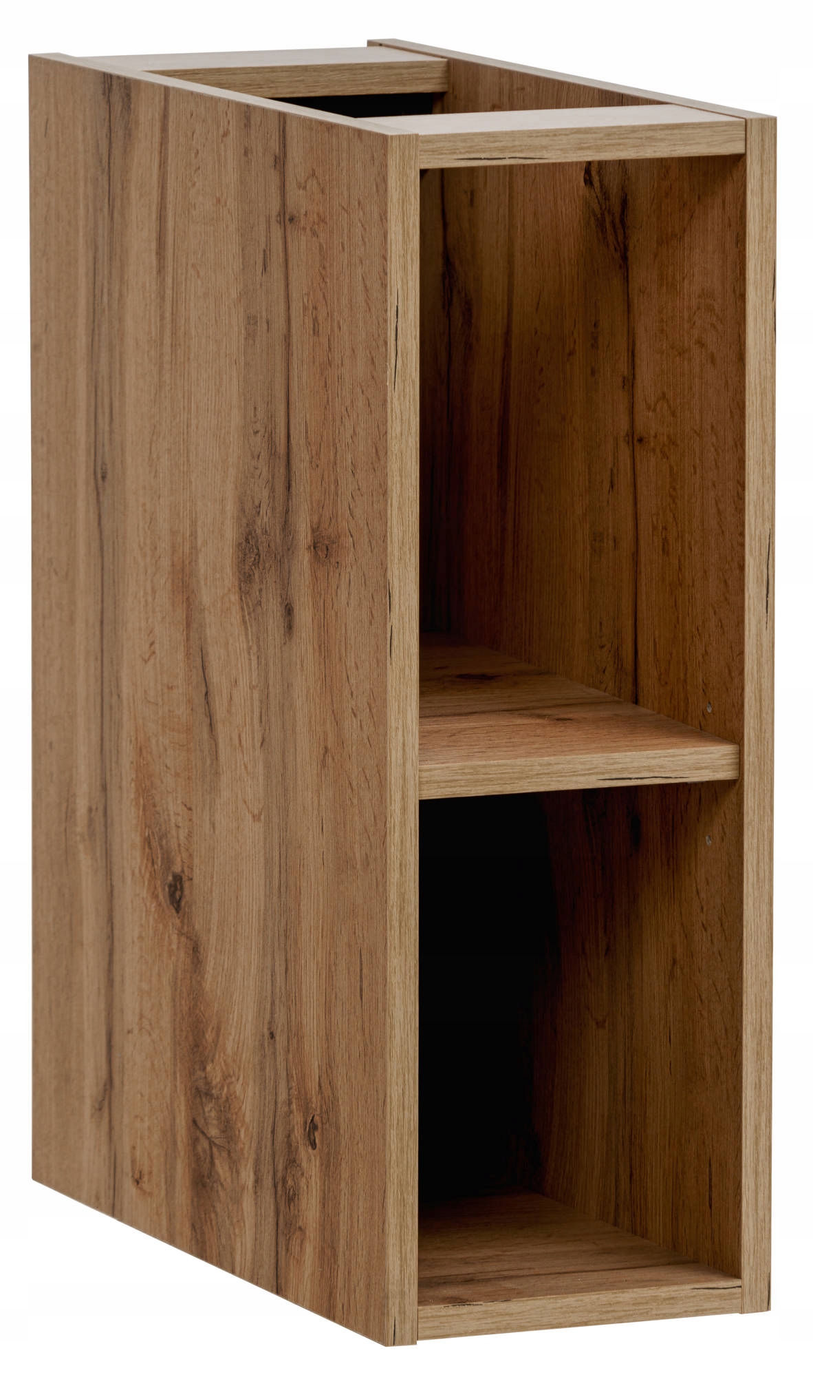 Szafka łazienkowa dolna otwarta 20x45x57 cm – Dąb Wotan w matowym wykończeniu