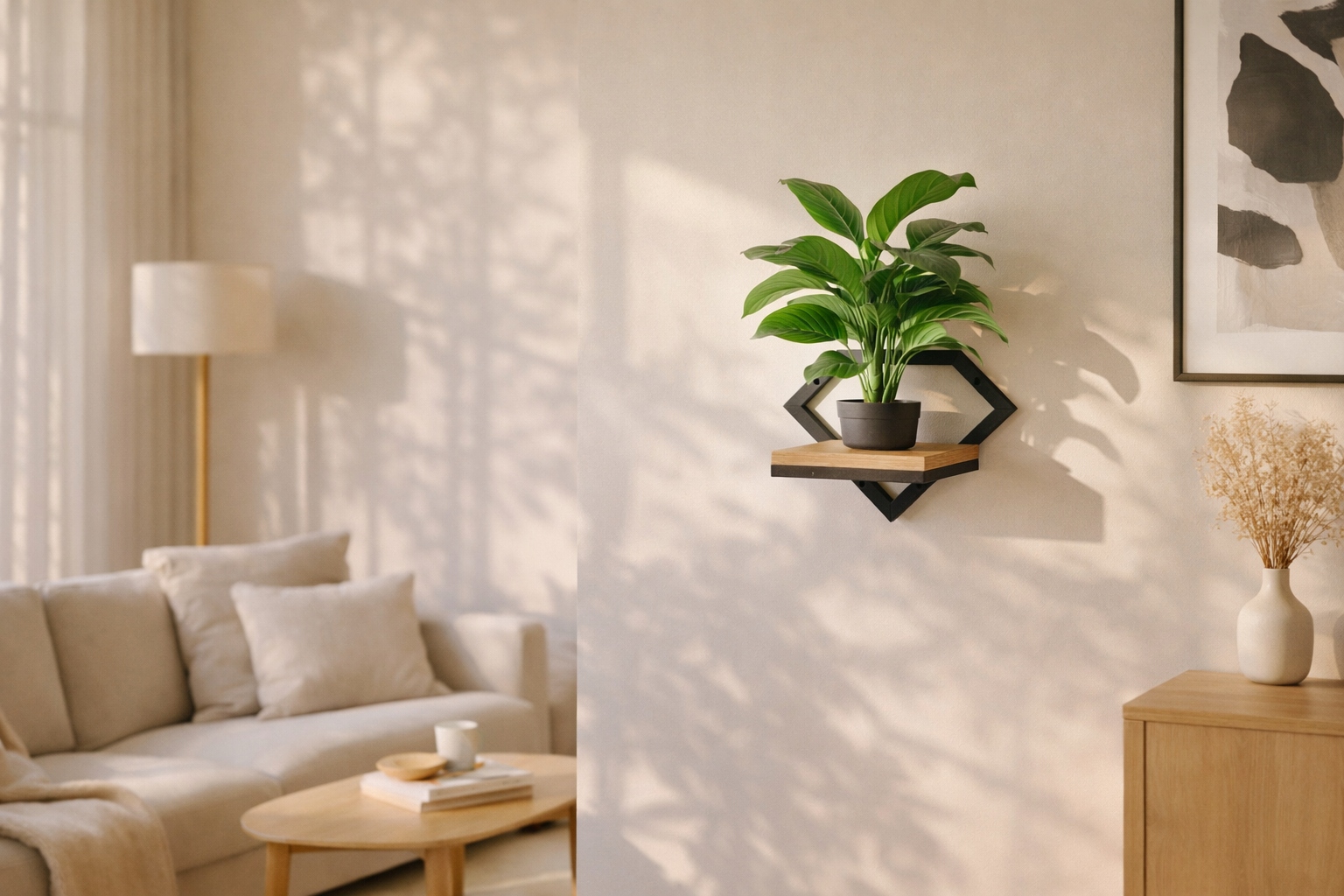 KWIETNIK PÓŁKA WISZĄCA FLO-SHELF – Stylowa dekoracja do Twojego wnętrza