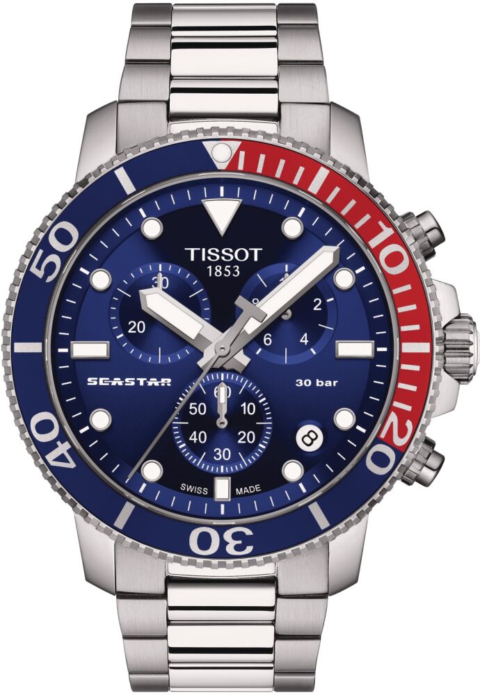 Zegarek Tissot Seastar T120.417.11.041.03 – Elegancja i funkcjonalność w jednym