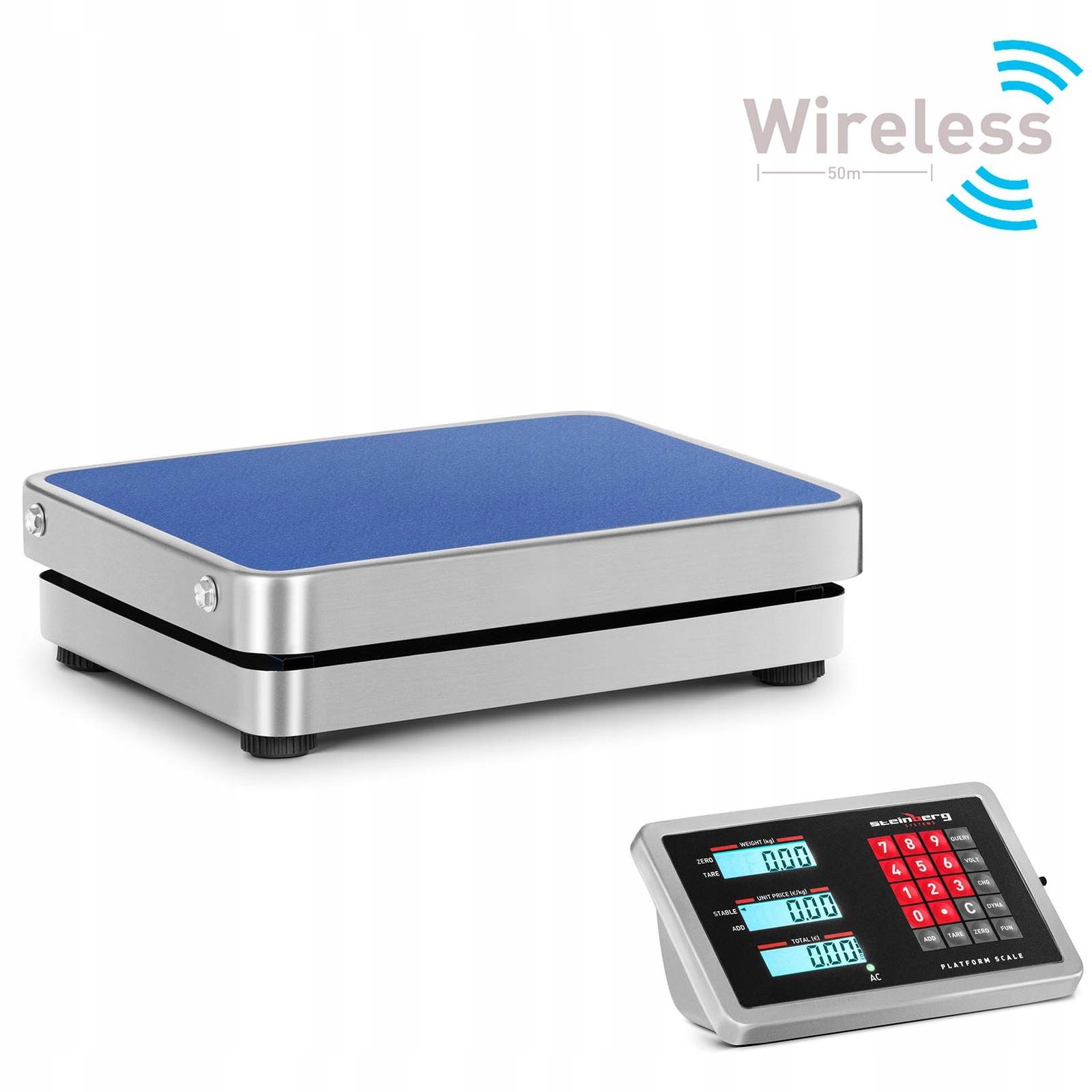Waga platformowa bezprzewodowa WIFI 100 kg / 0,01 g – Idealne rozwiązanie dla biura i firmy