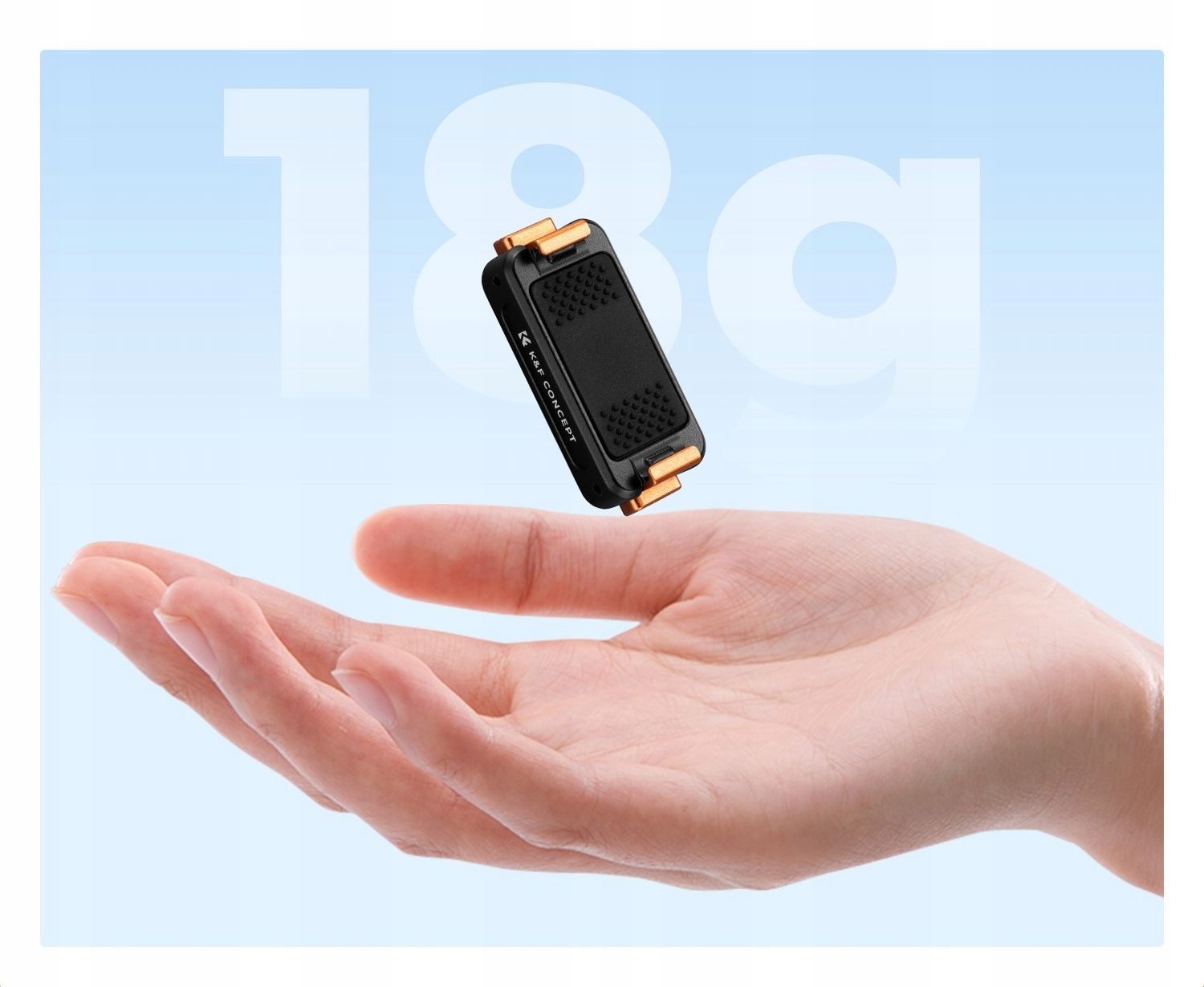 Lekka i wytrzymała konstrukcja – Tylko 18 g dla komfortu użytkowania