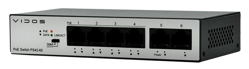 Wydajność i funkcjonalność – 4 porty PoE z technologią Power Over Ethernet