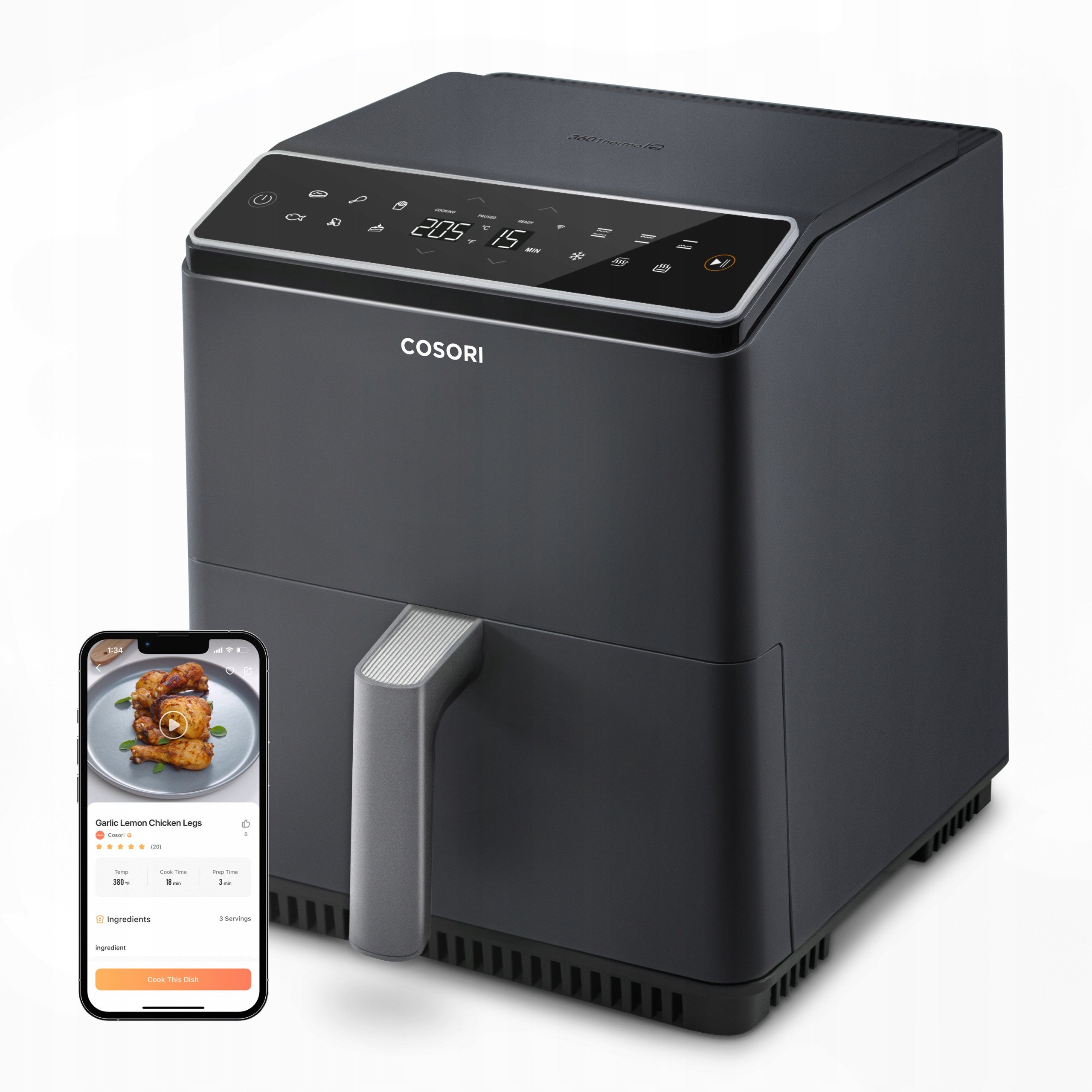 Sterowanie przez aplikację VeSync – Nowoczesne zarządzanie gotowaniem