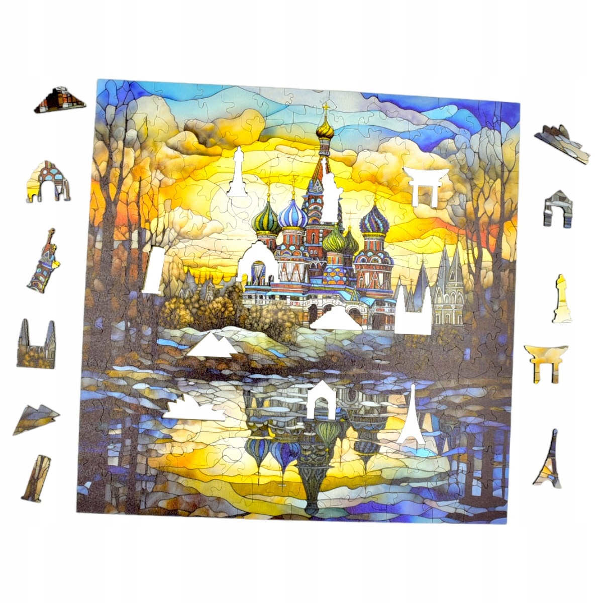 Wyjątkowe wzory i intensywne kolory puzzli