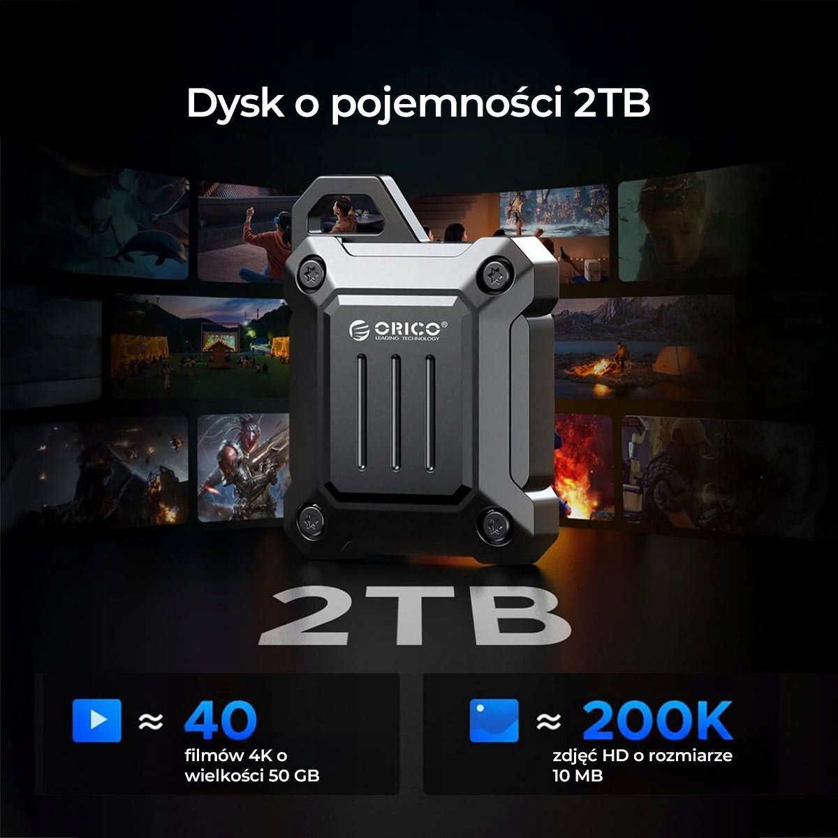 Kompaktowy design idealny do pracy w ruchu