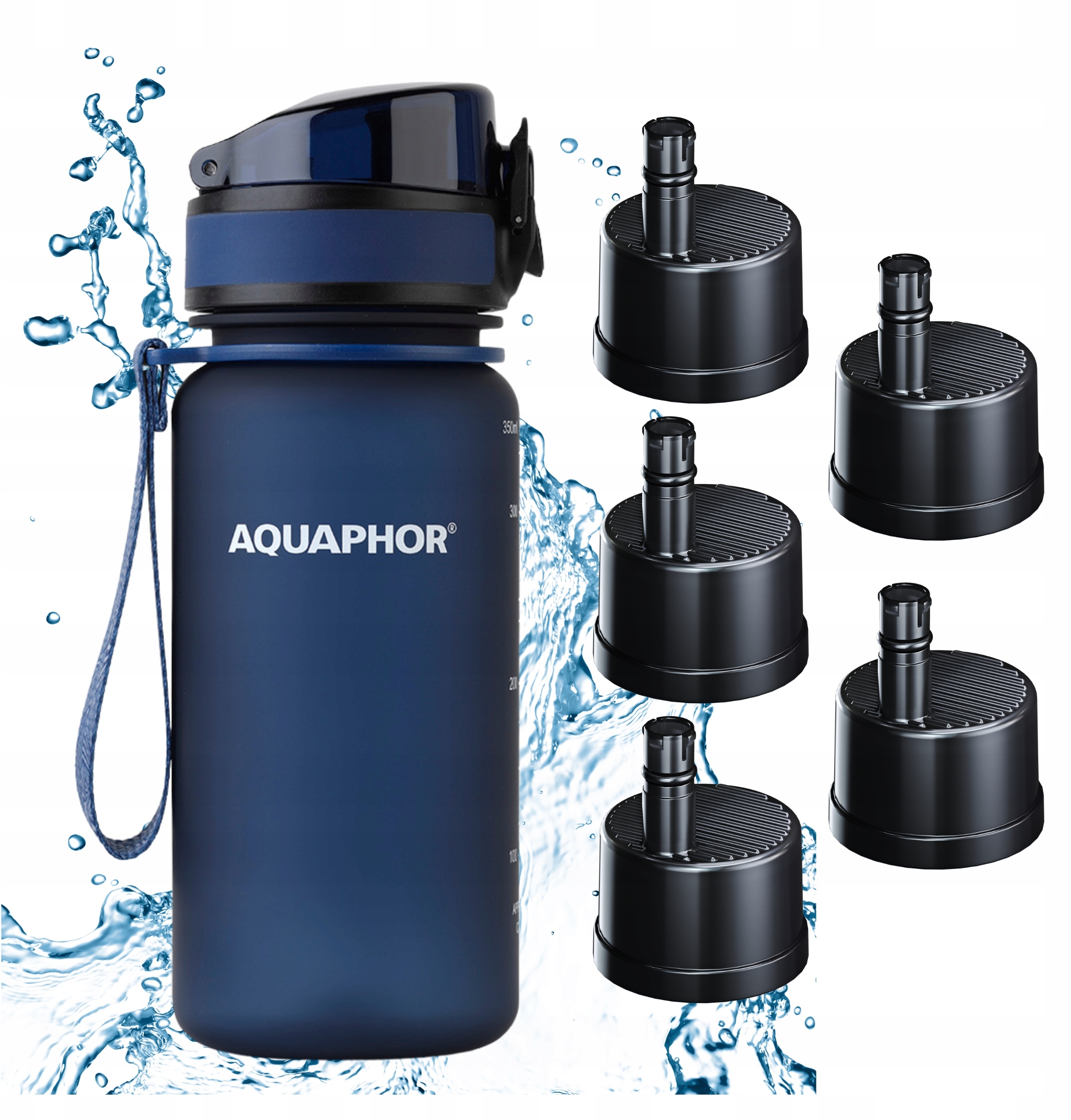 Butelka Filtrująca Filtr Bidon AQUAPHOR City 350 ml – Czysta woda zawsze pod ręką